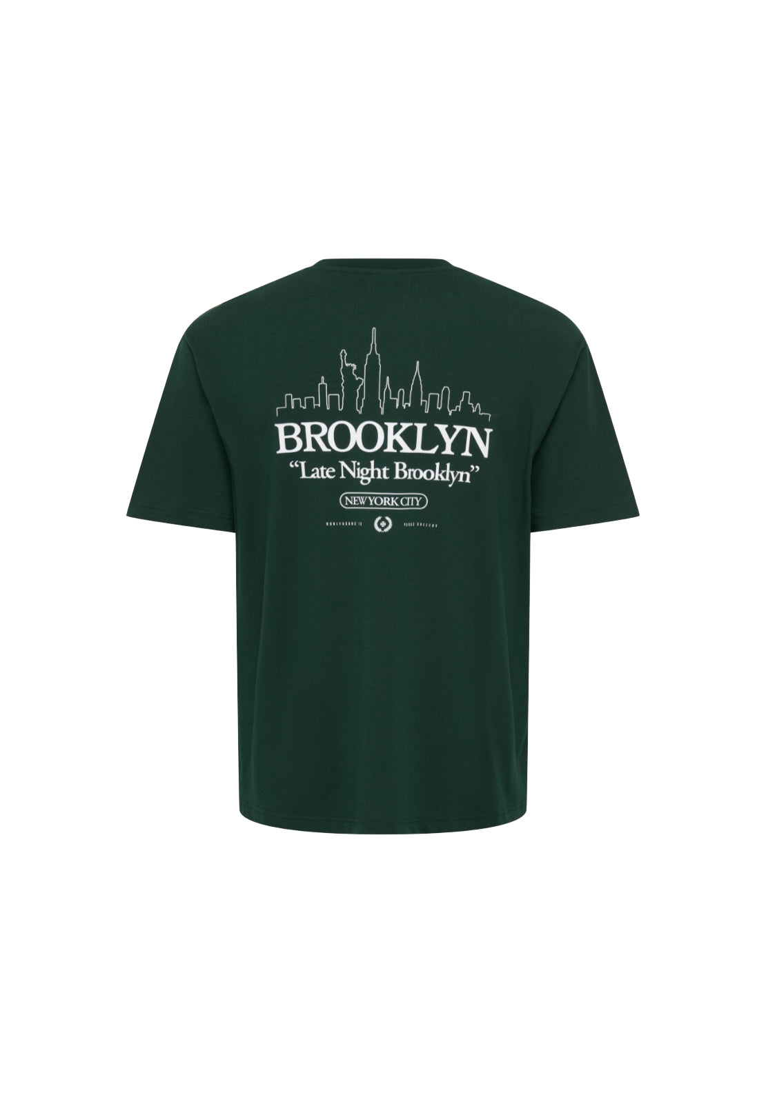 Only &amp; Sons Axel Brooklyn Tee - Pine Grove 2 Shaws Department Stores