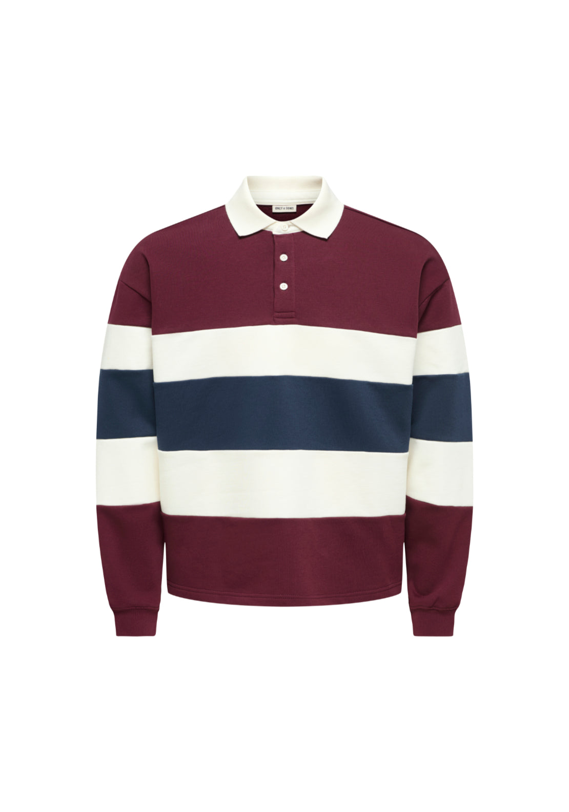 Only &amp; Sons Benedict Rubgy Polo - Port Royale 1 Shaws Department Stores