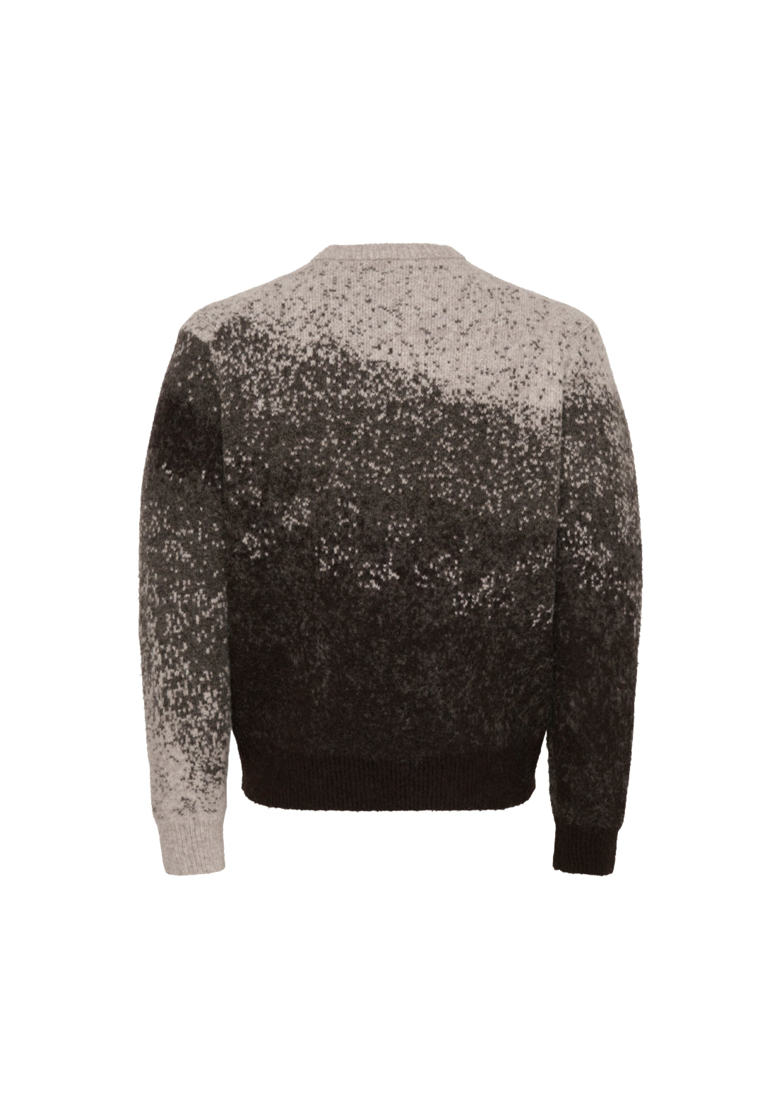 Only &amp; Sons Oscar Crew Neck Knit - Silver Lining 2 Shaws Department Stores