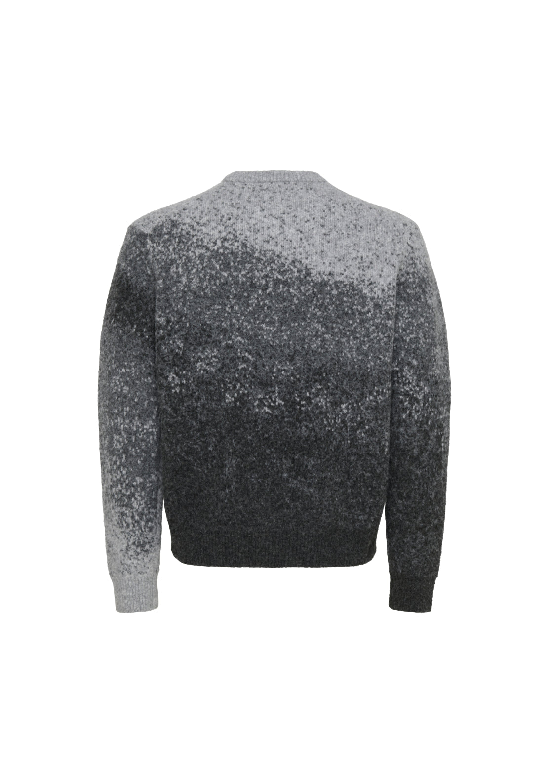 Only &amp; Sons Oscar Crew Neck Knit - Grey 2 Shaws Department Stores