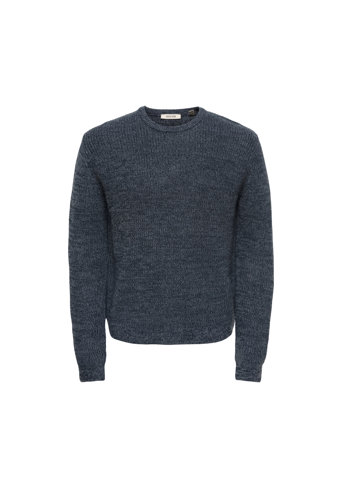 Only &amp; Sons Jonas Crew Neck Knit - Sky Captain 1 Shaws Department Stores