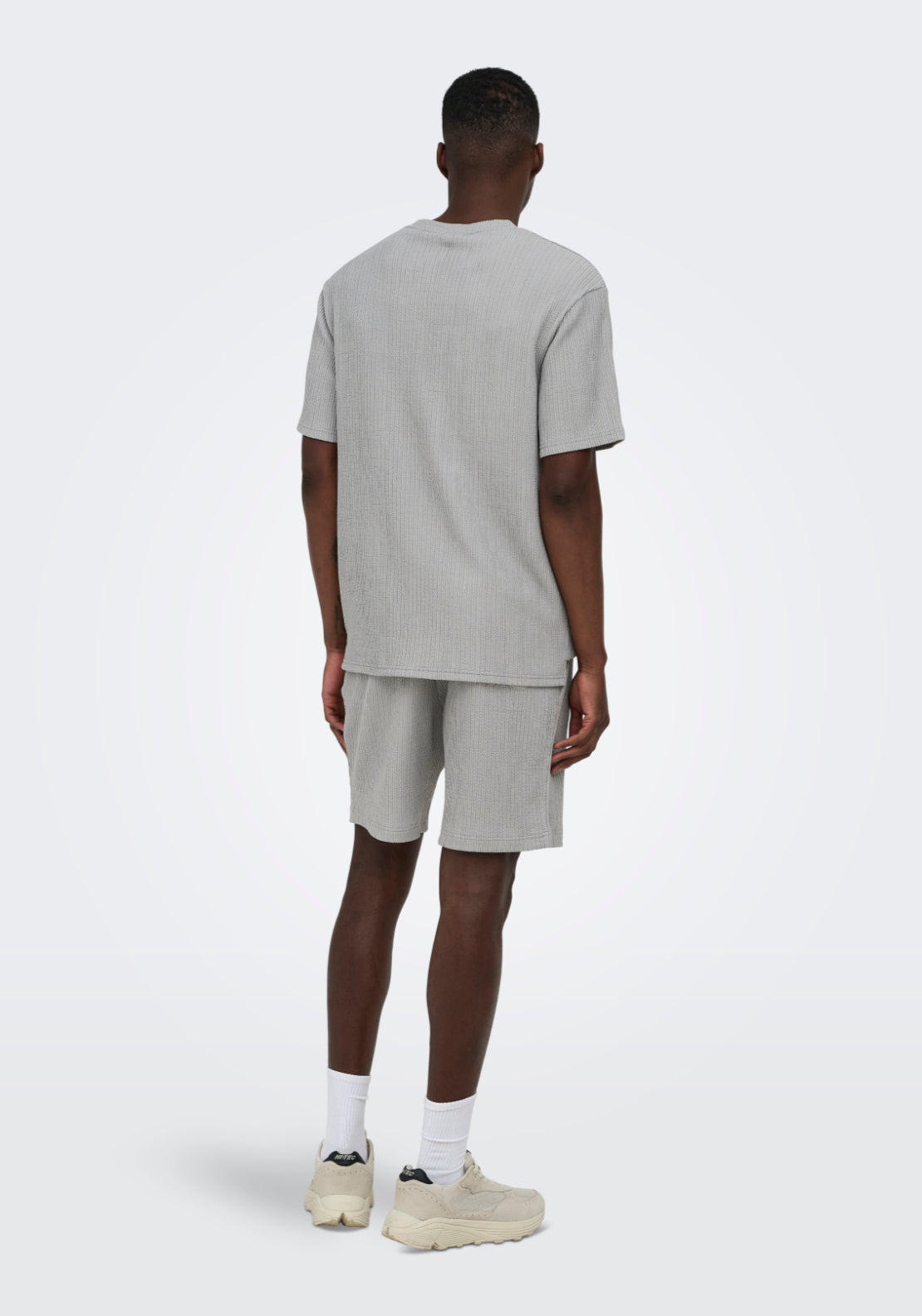 Only &amp; Sons Casual Shorts - Ultimate Grey 2 Shaws Department Stores
