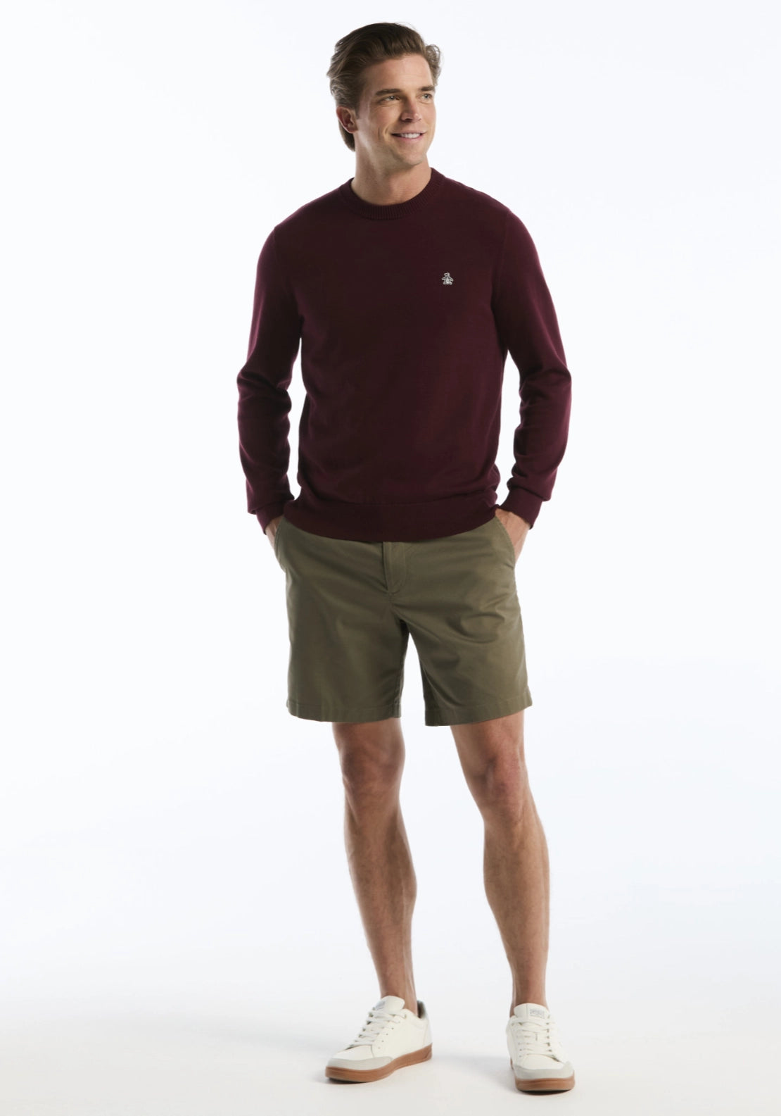 Penguin Crew Neck Sweatshirt - Port Royale 4 Shaws Department Stores