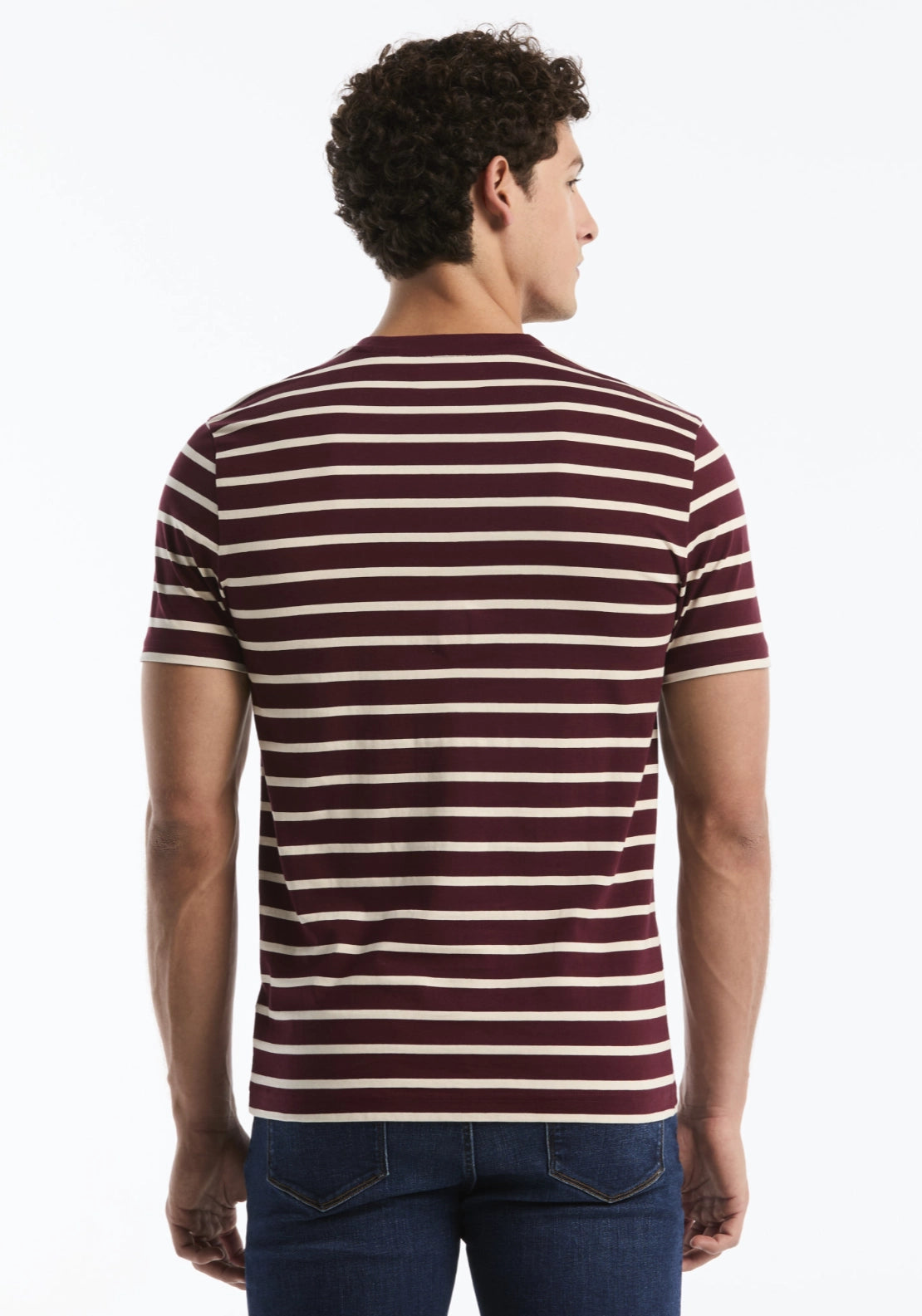 Penguin Stripe Tee Shirt - Port Royale 2 Shaws Department Stores