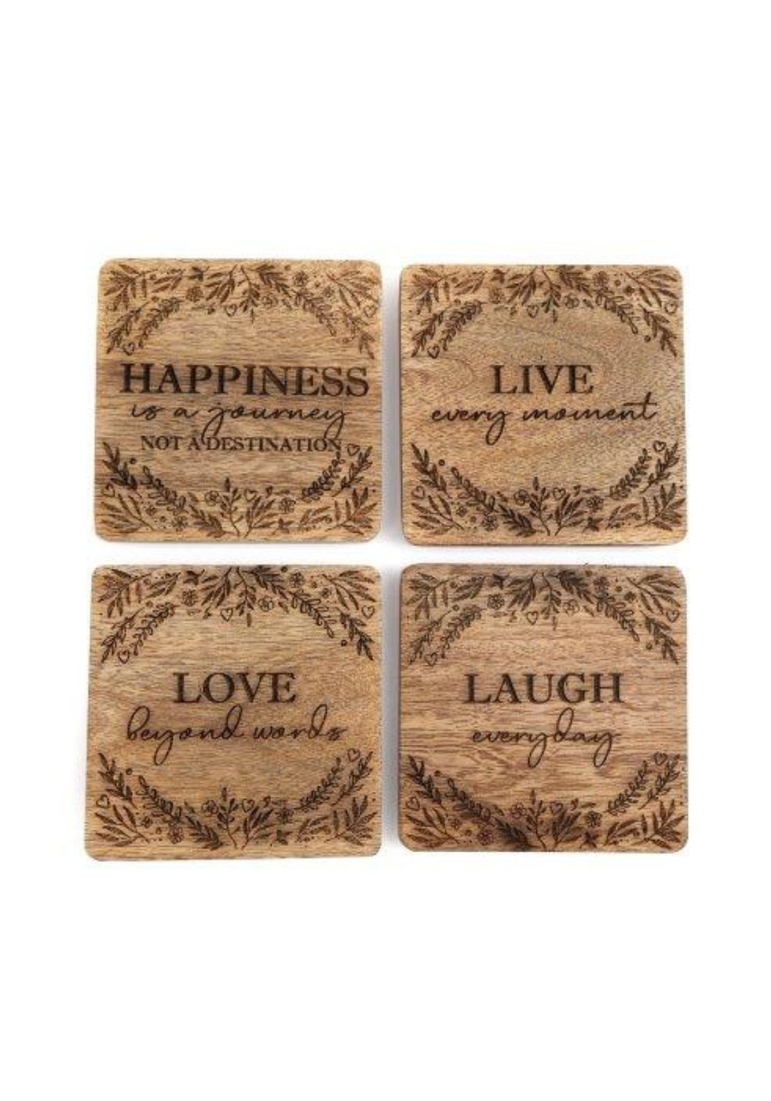 The Home Collection Laser Cut Coasters Set of 4 2 Shaws Department Stores