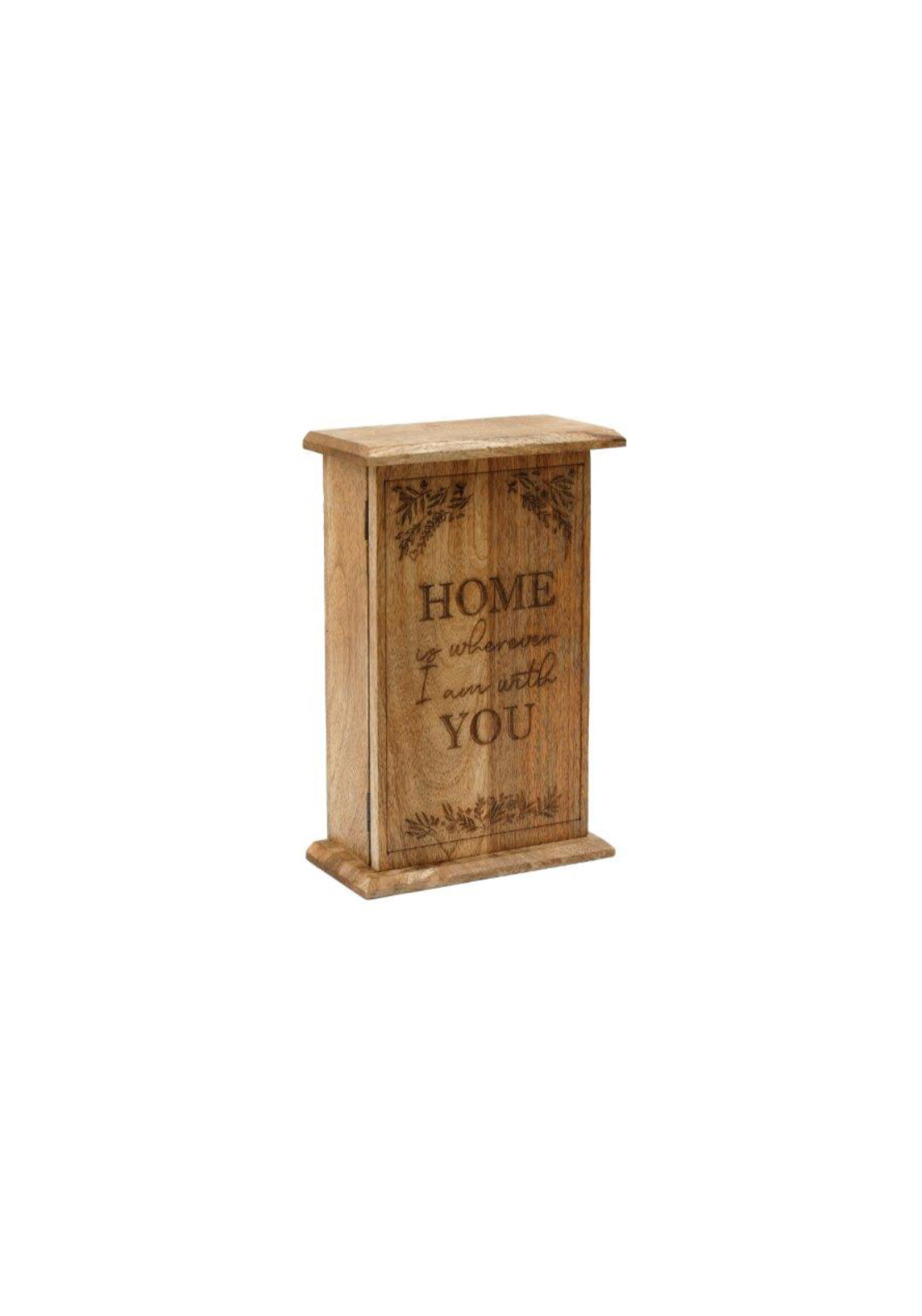 Home Lasercut Key Box - Blue