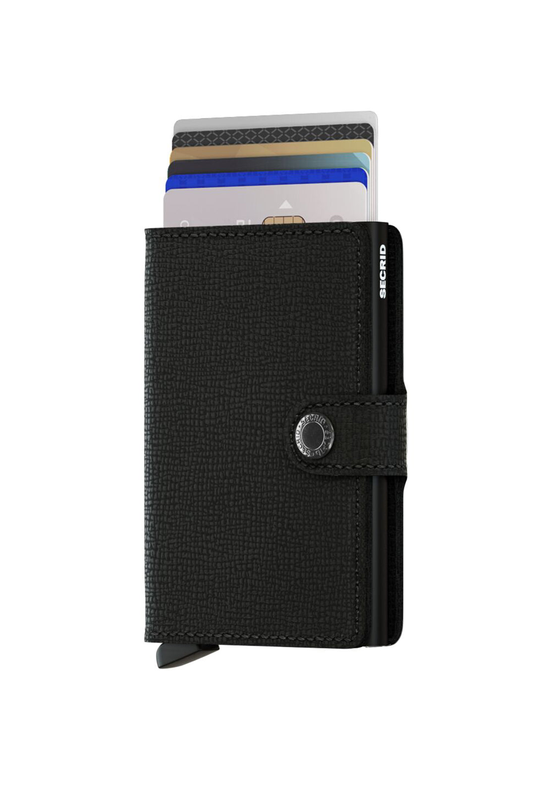 Secrid Mini Crisple Wallet - Black 2 Shaws Department Stores