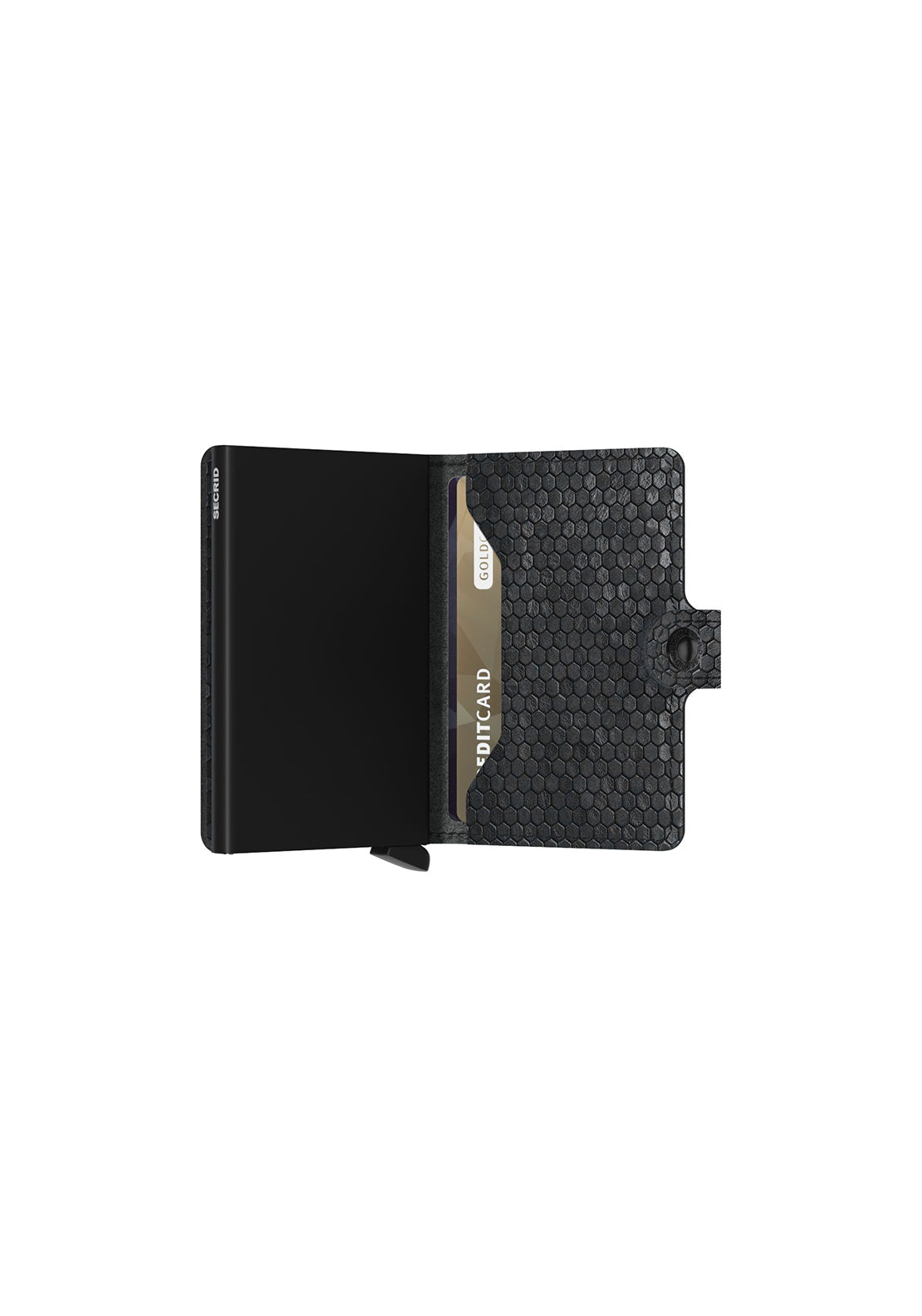 Secrid Mini Hexagon Wallet - Black 5 Shaws Department Stores