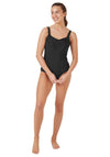 Plain Swimsuit - Black