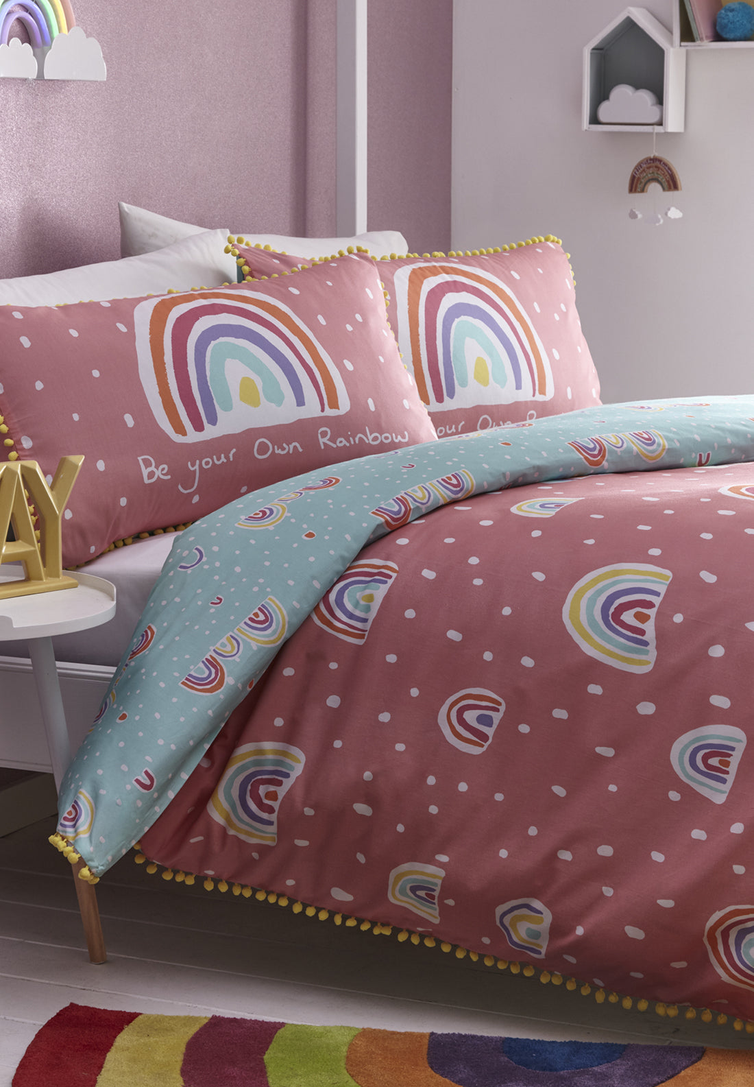 The Home Collection Over The Rainbow Duvet Cover Set 2 Shaws Department Stores
