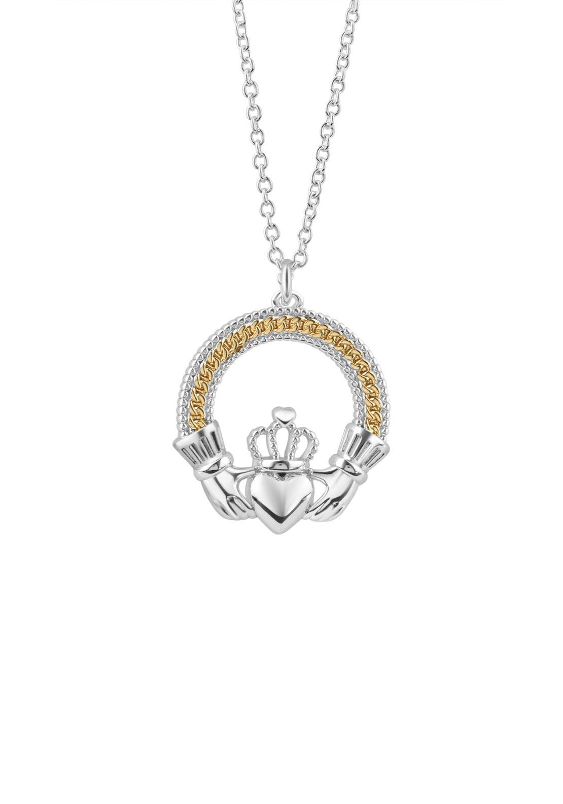 Cladagh Pendant - Gold