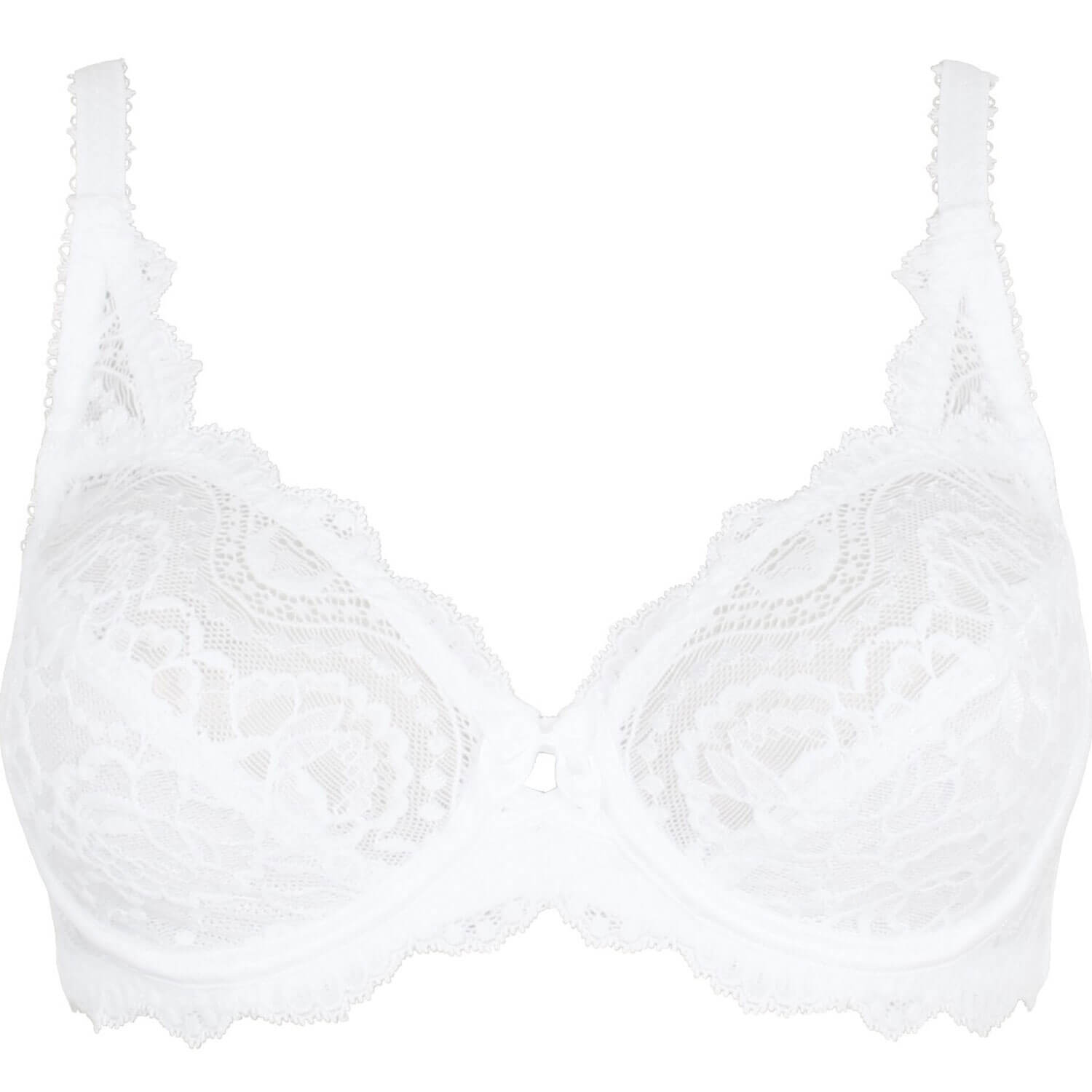 Playtex Flower Elegance Underwire Bra - White 1 Shaws Department Stores