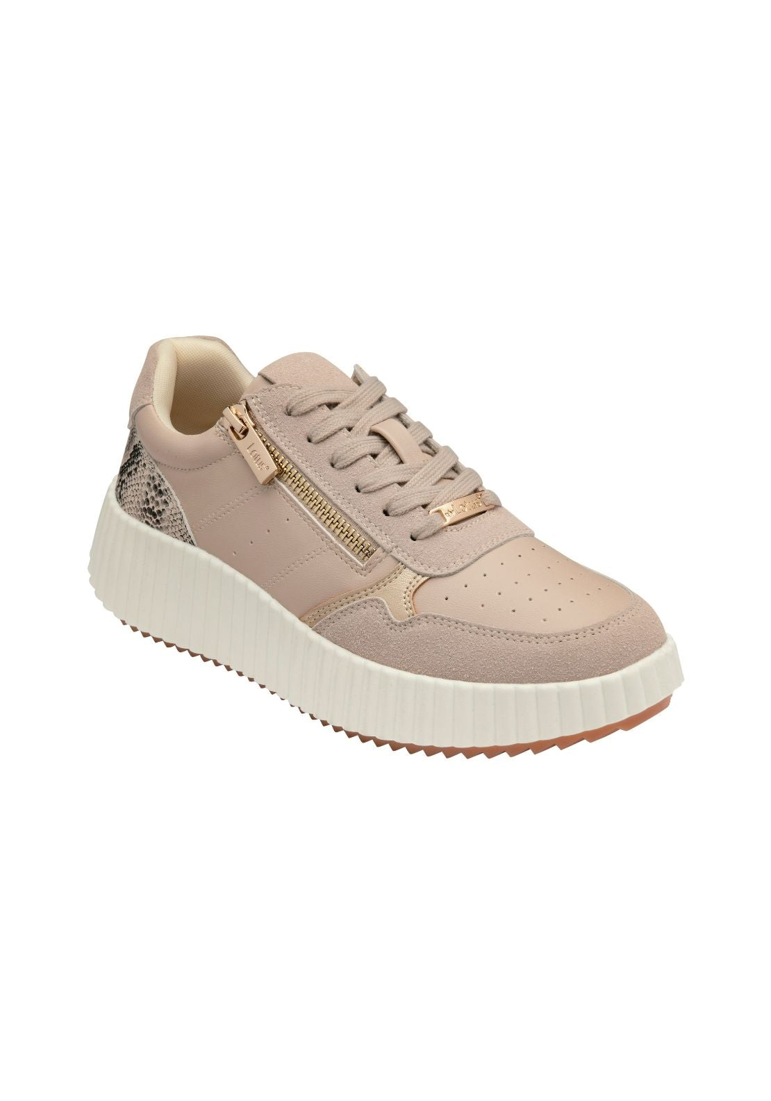 Lotus Pos Paige Trainer - Natural/snake 1 Shaws Department Stores