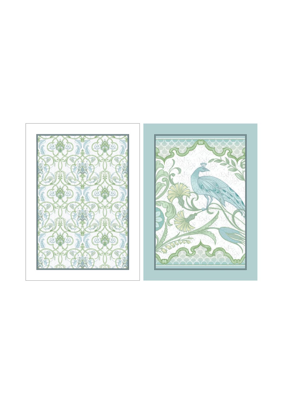 Laurence Llewelyn-bowen Palm Court Tea Towels - Green 2 Shaws Department Stores