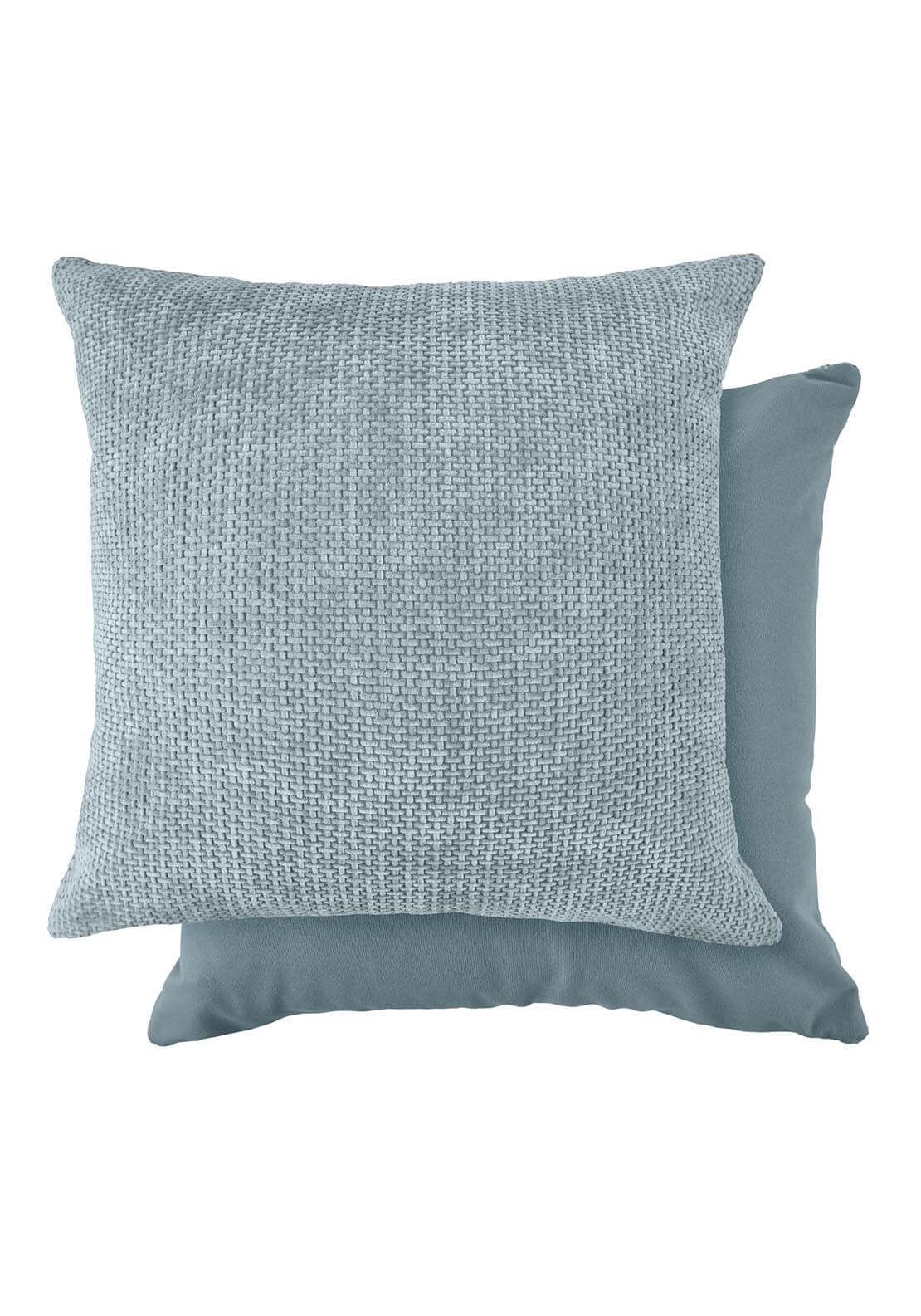 The Home Collection Portland Cushion 17&quot; x 17&quot; - Silver 2 Shaws Department Stores
