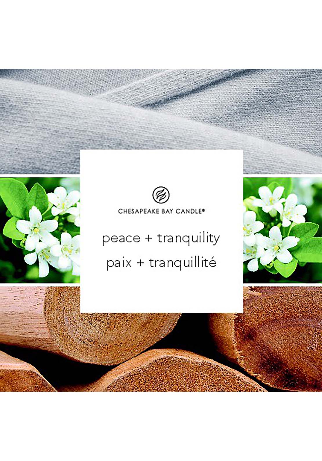 Chesapeake Bay Chesapeake Bay 3 Wick Peace &amp; Tranquility 3 Shaws Department Stores