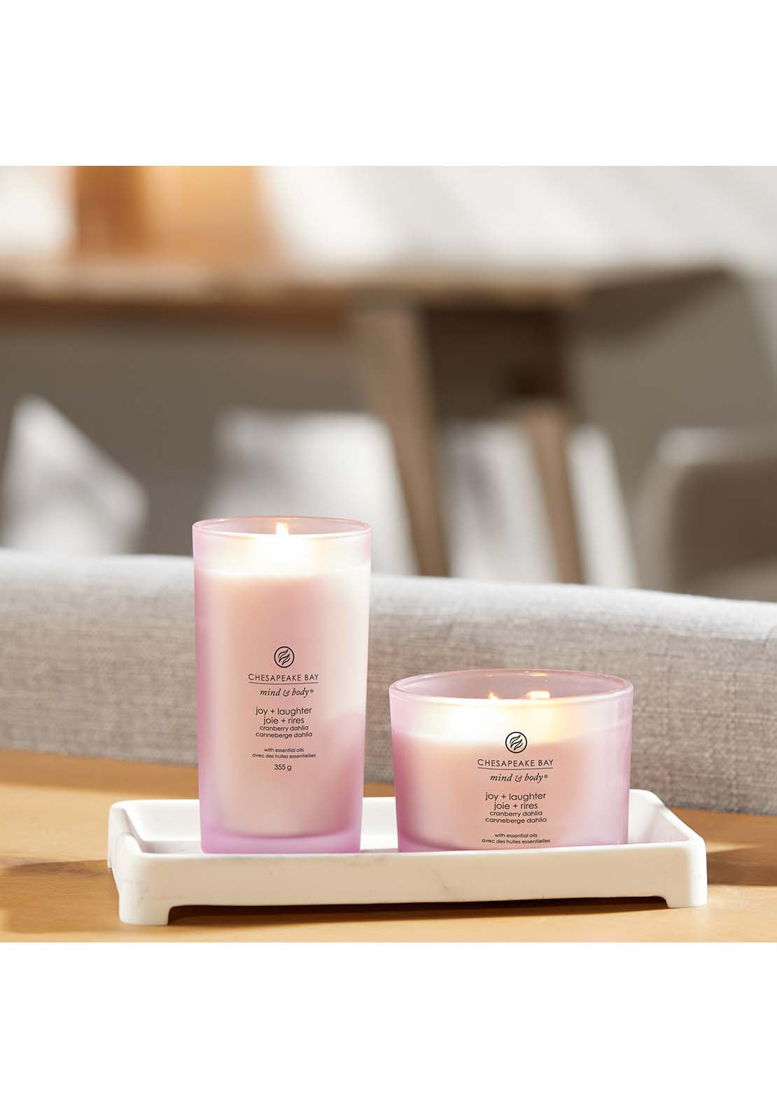 Chesapeake Bay Chesapeake Bay 3 Wick Joy &amp; Laughter 2 Shaws Department Stores