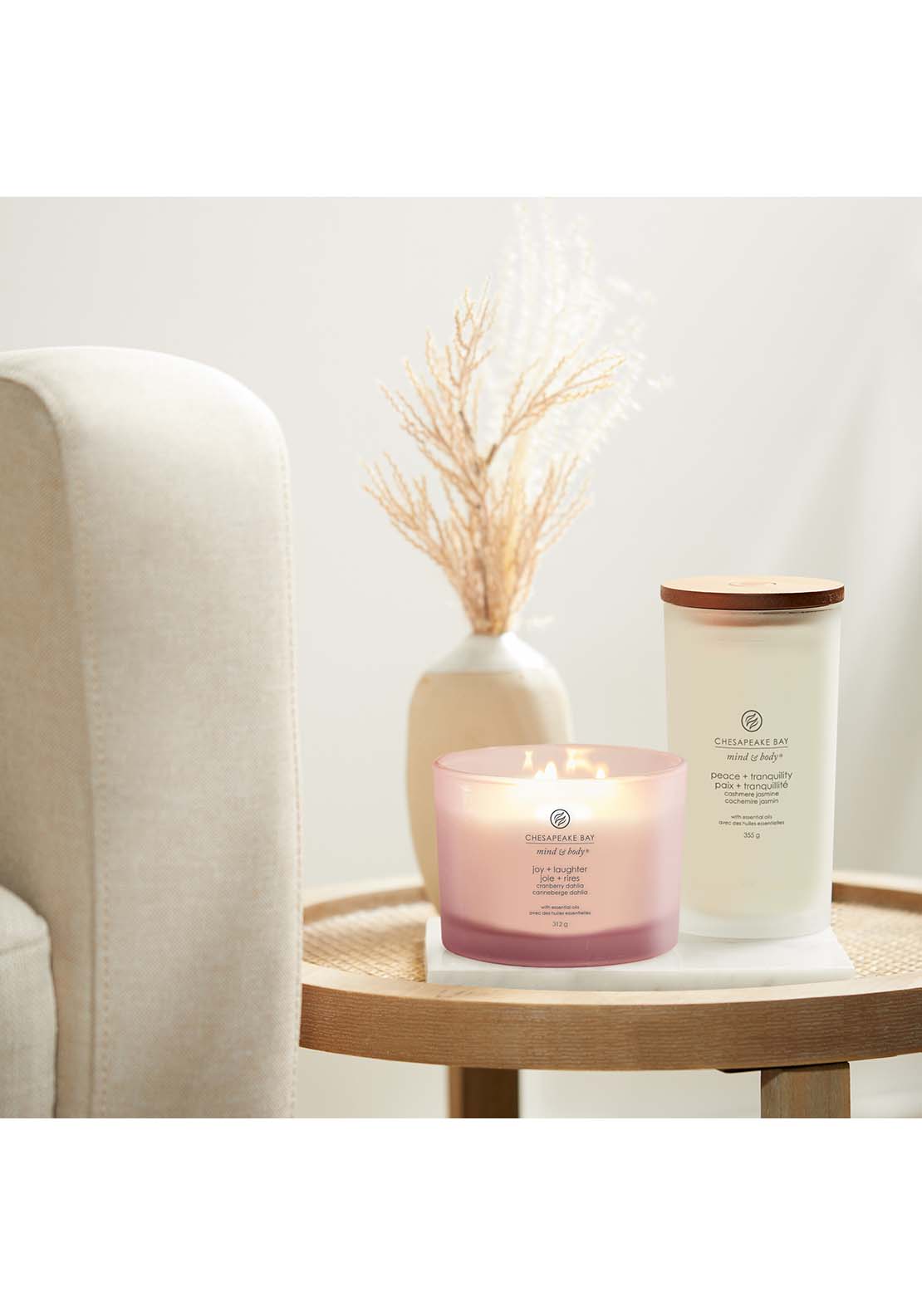 Chesapeake Bay Chesapeake Bay 3 Wick Joy &amp; Laughter 4 Shaws Department Stores