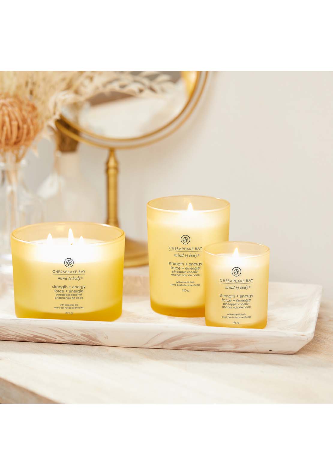 Chesapeake Bay Chesapeake Bay 3 Wick Strength &amp; Energy 3 Shaws Department Stores