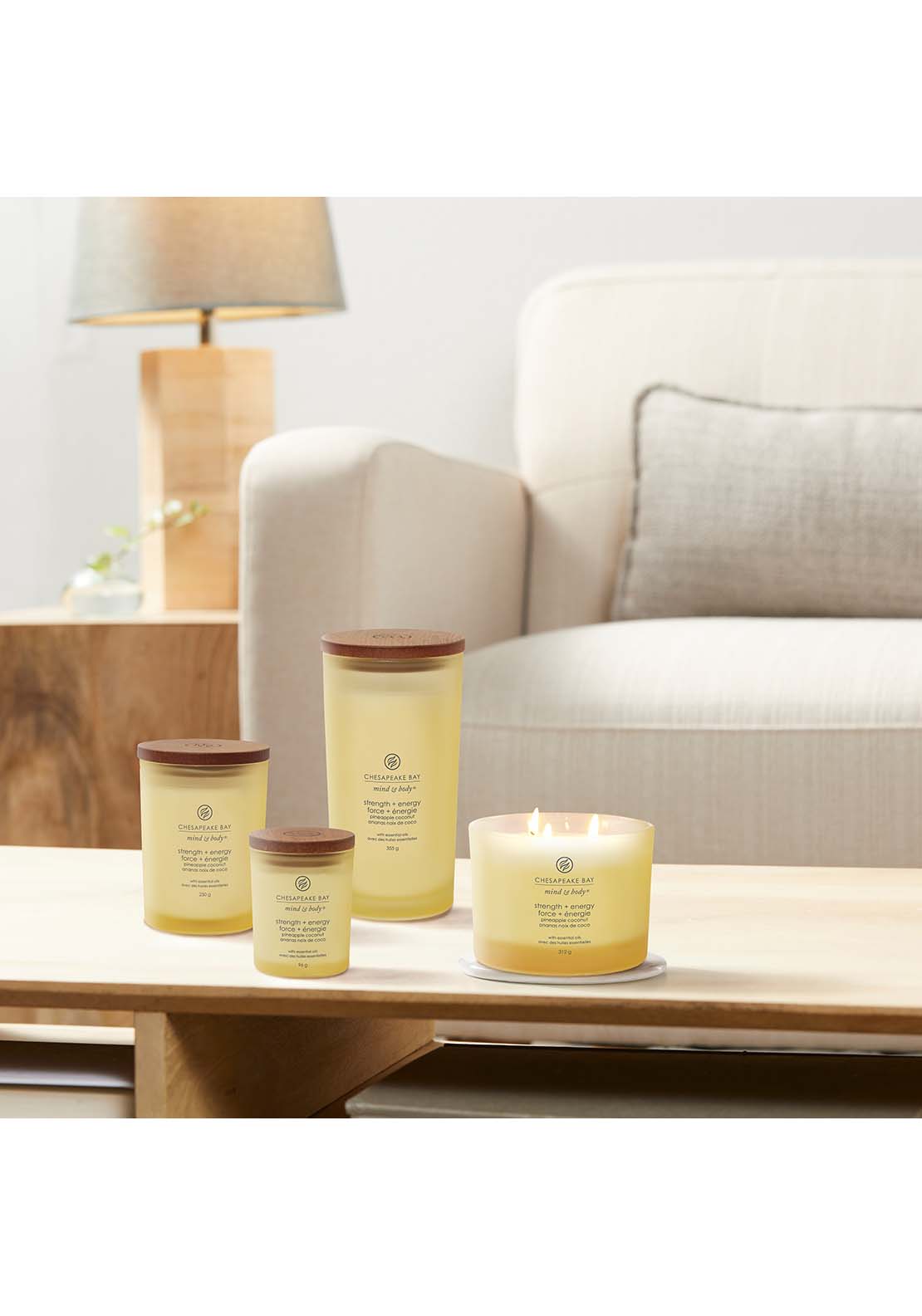 Chesapeake Bay Chesapeake Bay 3 Wick Strength &amp; Energy 4 Shaws Department Stores