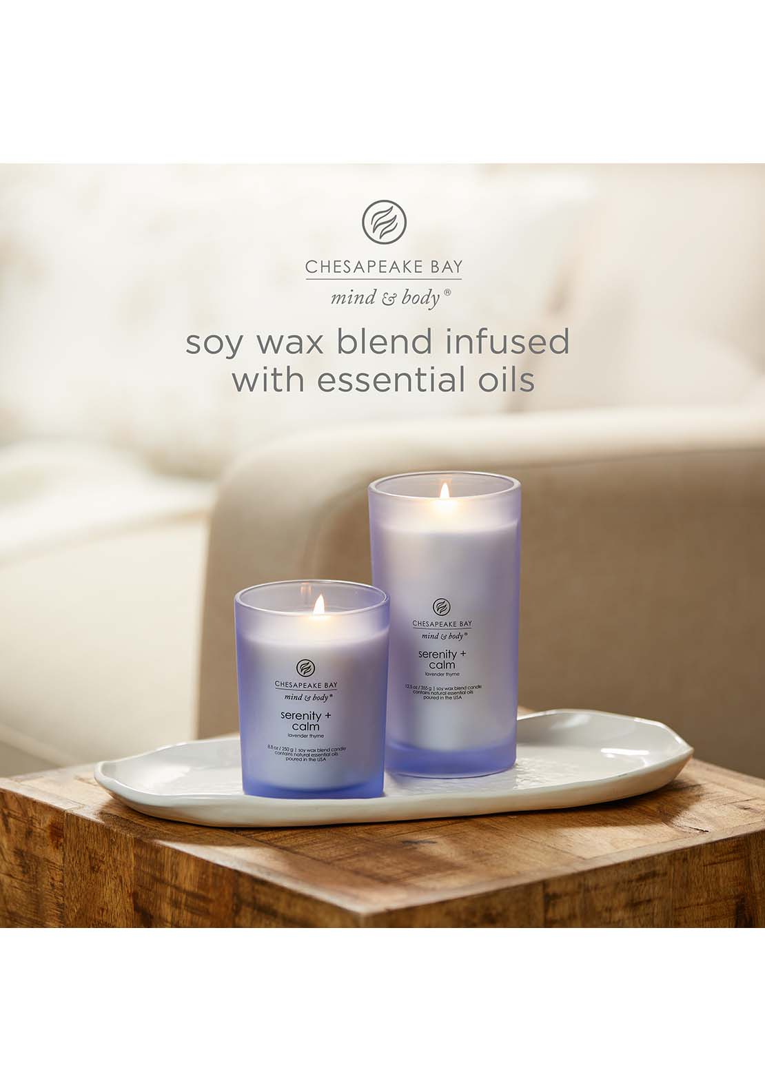 Chesapeake Bay Chesapeake Bay 3 Wick Serenity &amp; Calm 4 Shaws Department Stores