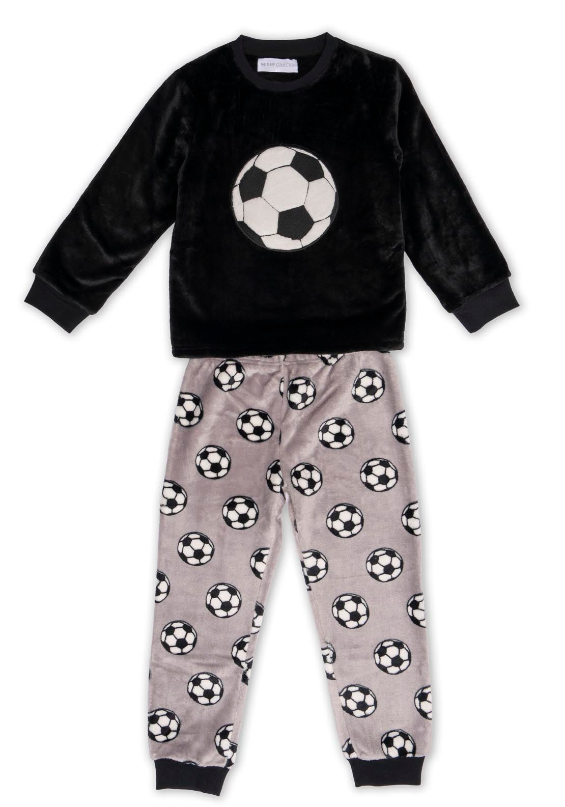 Football Pyjama Set - Grey