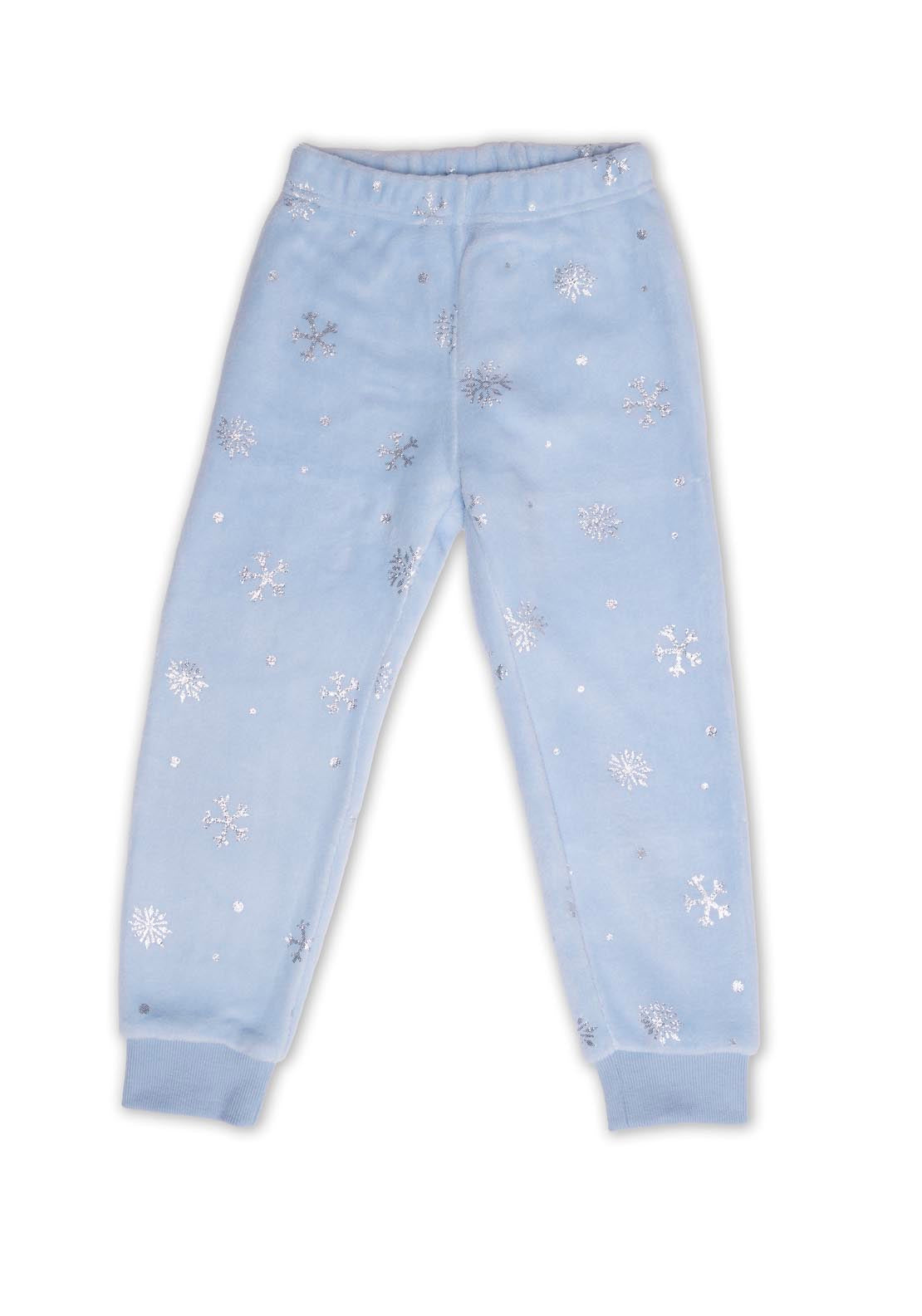 Snowflake Pyjama Set - Blue