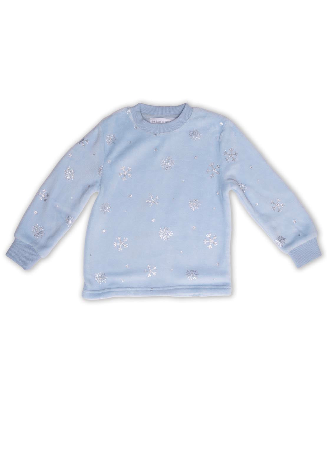 Snowflake Pyjama Set - Blue