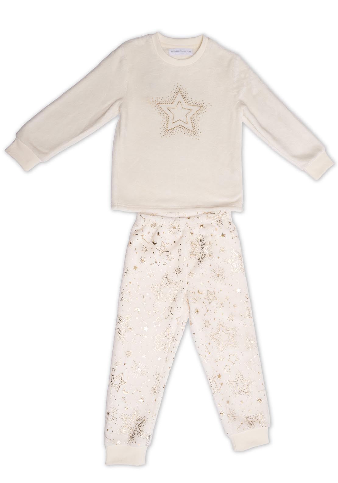 Star Pyjama Set - White