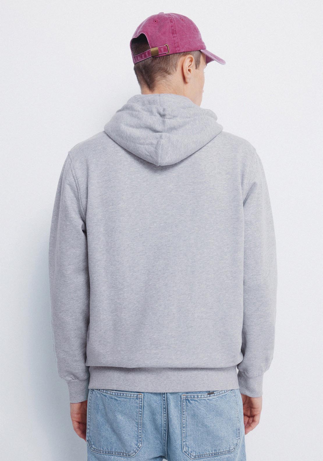 Full Zip Sweatshirt - Grey