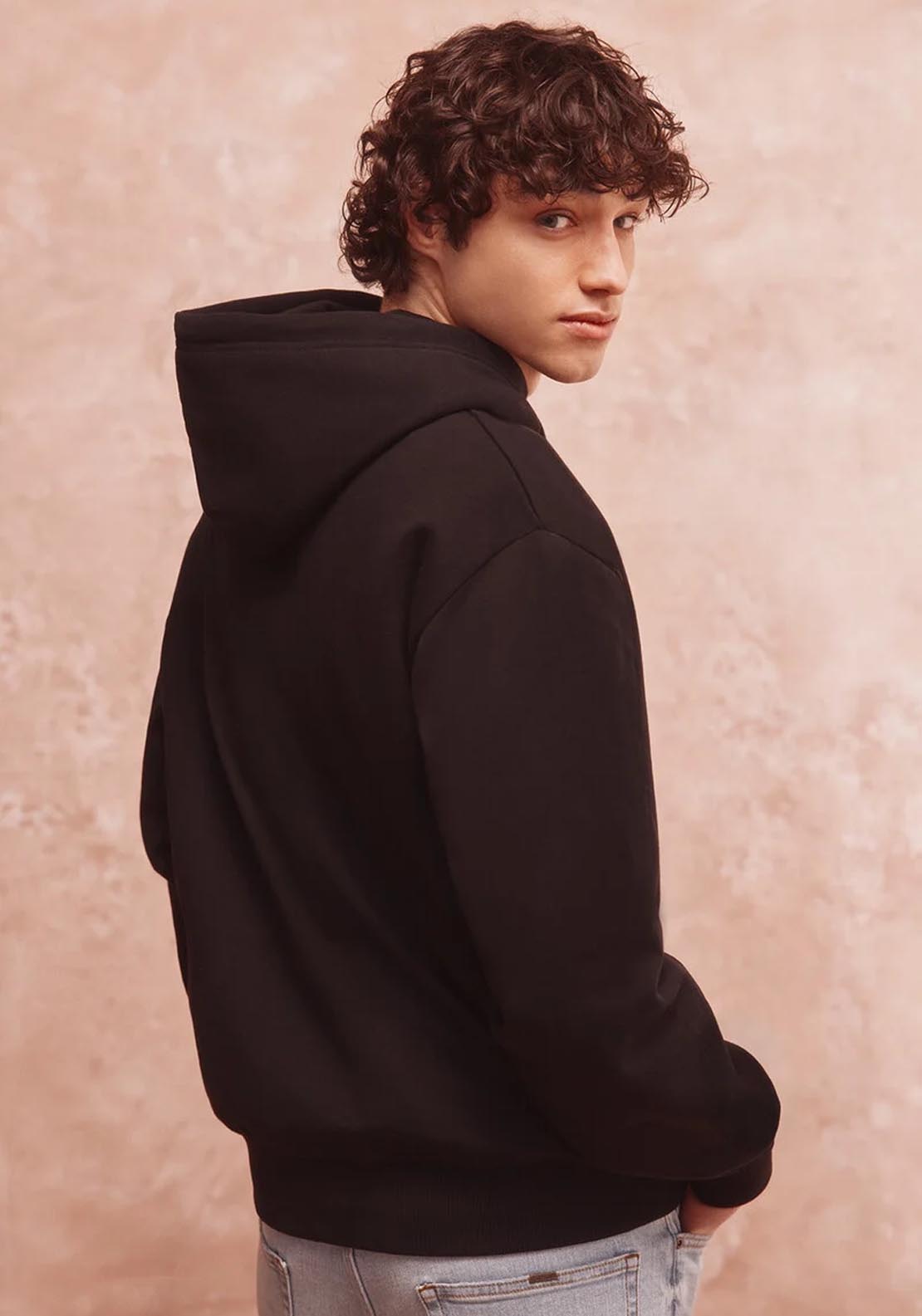Springfield Skull Hooded Sweatshirt - Black 2 Shaws Department Stores