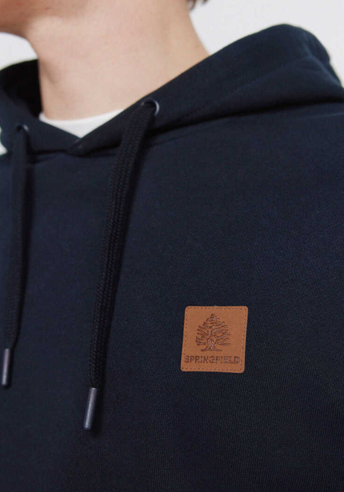 Plain Hooded Sweatshirt - Blue