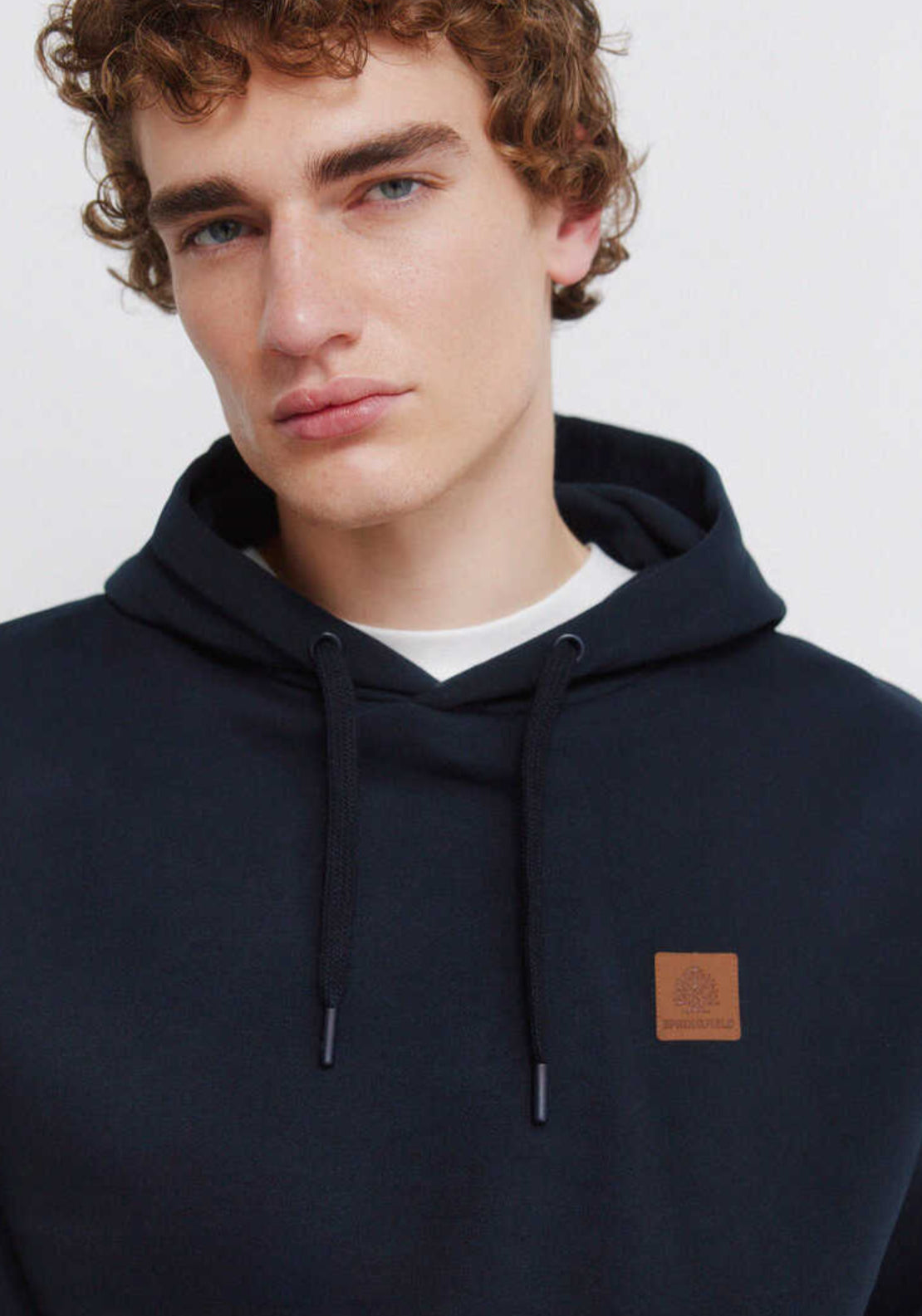Plain Hooded Sweatshirt - Blue
