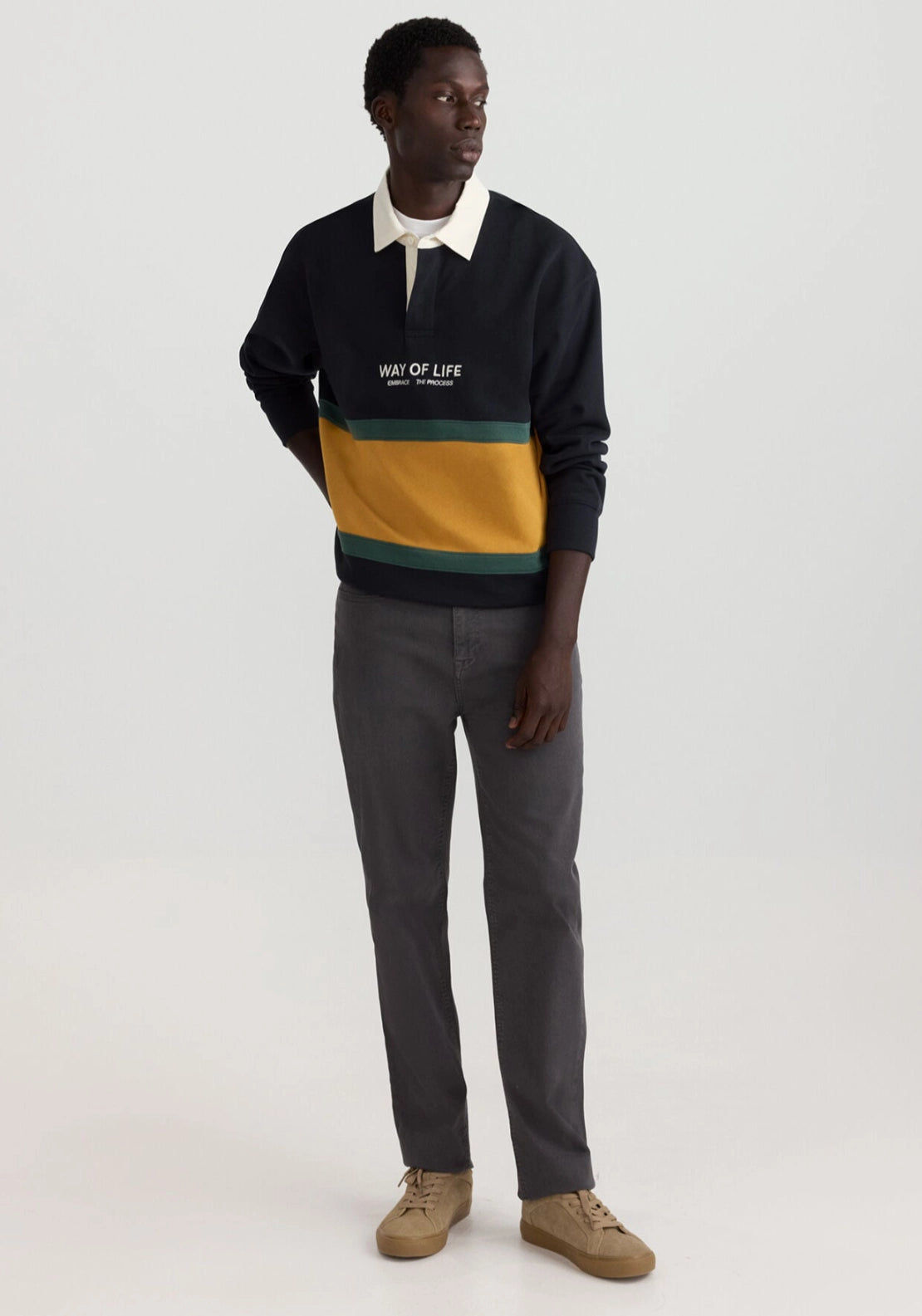 Rugby Polo - Blue