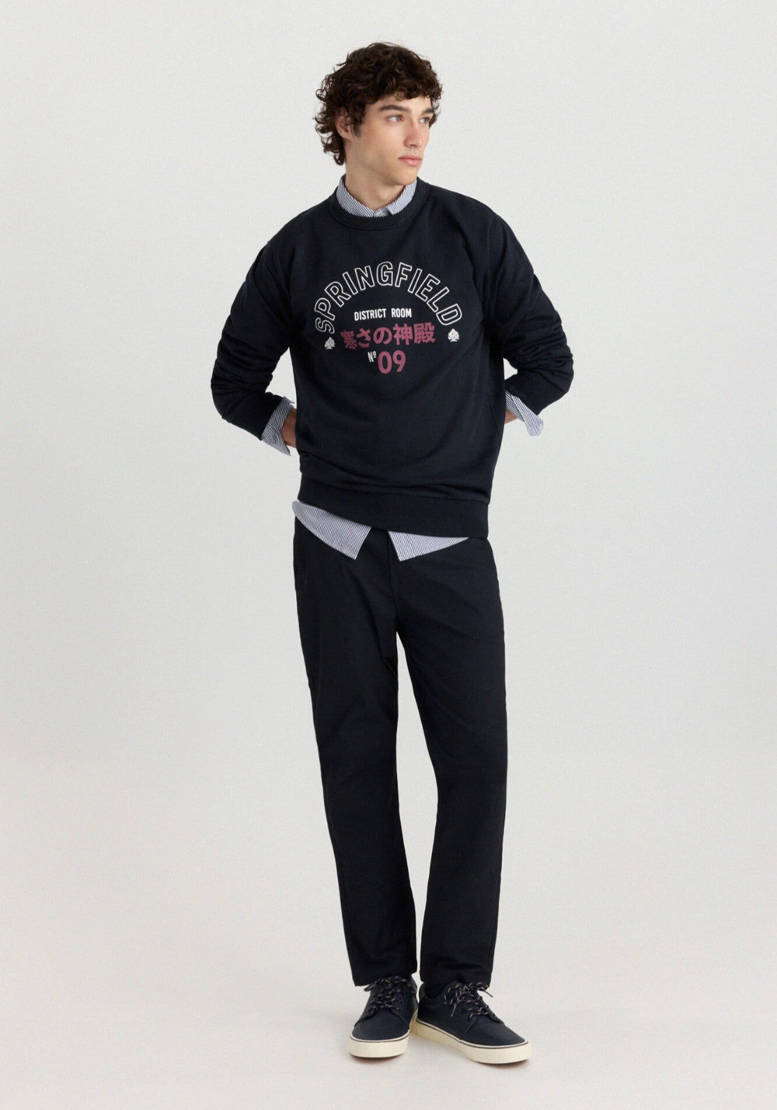 Graphic Sweatshirt - Blue