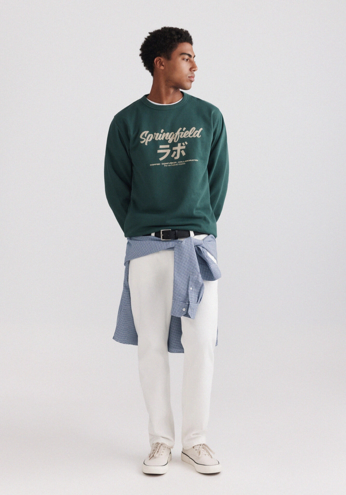 Graphic Sweatshirt - Green