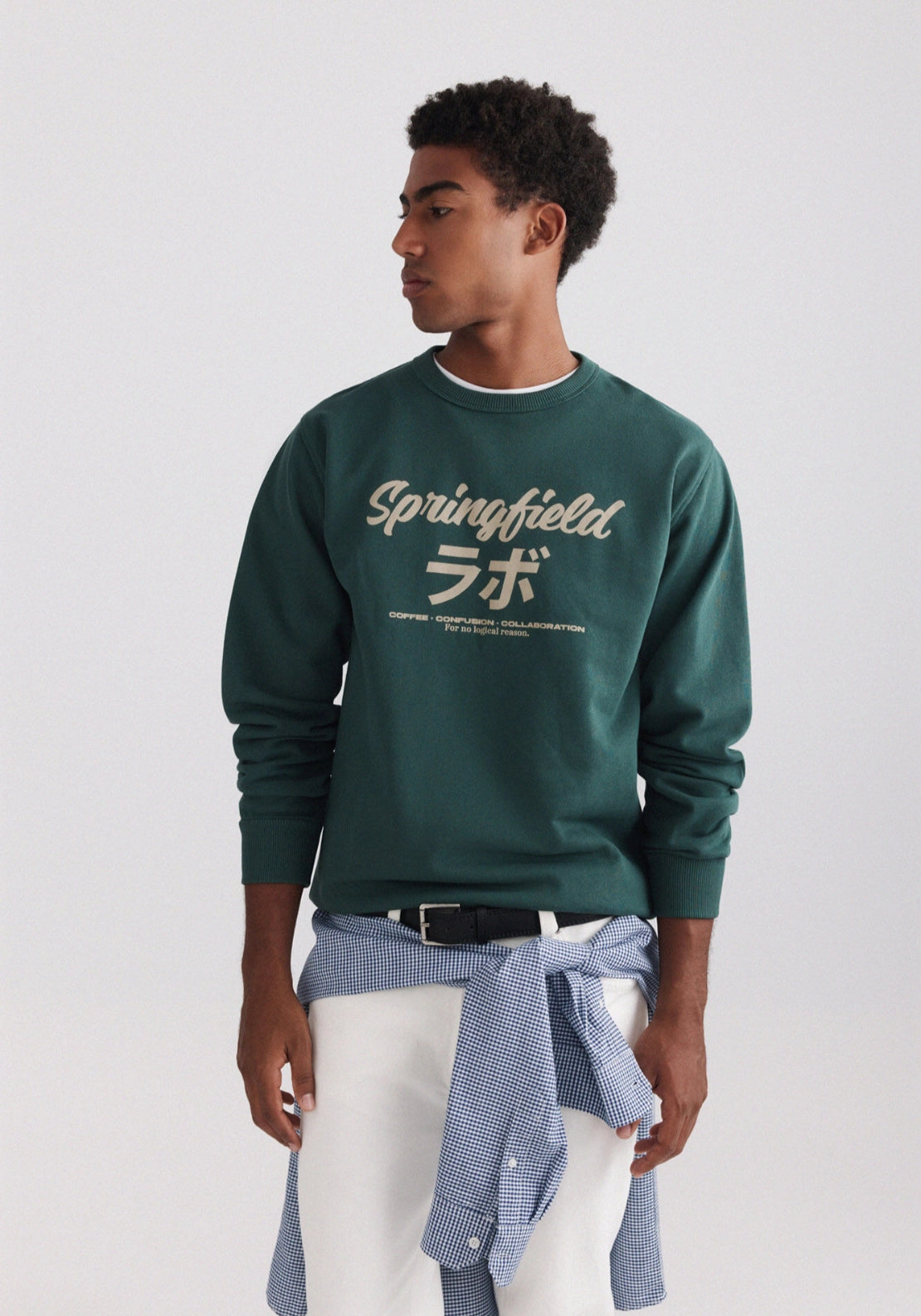 Graphic Sweatshirt - Green
