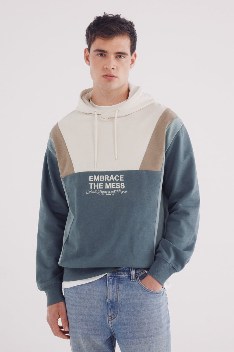 Springfield Embrace Hoodie - Blue 1 Shaws Department Stores