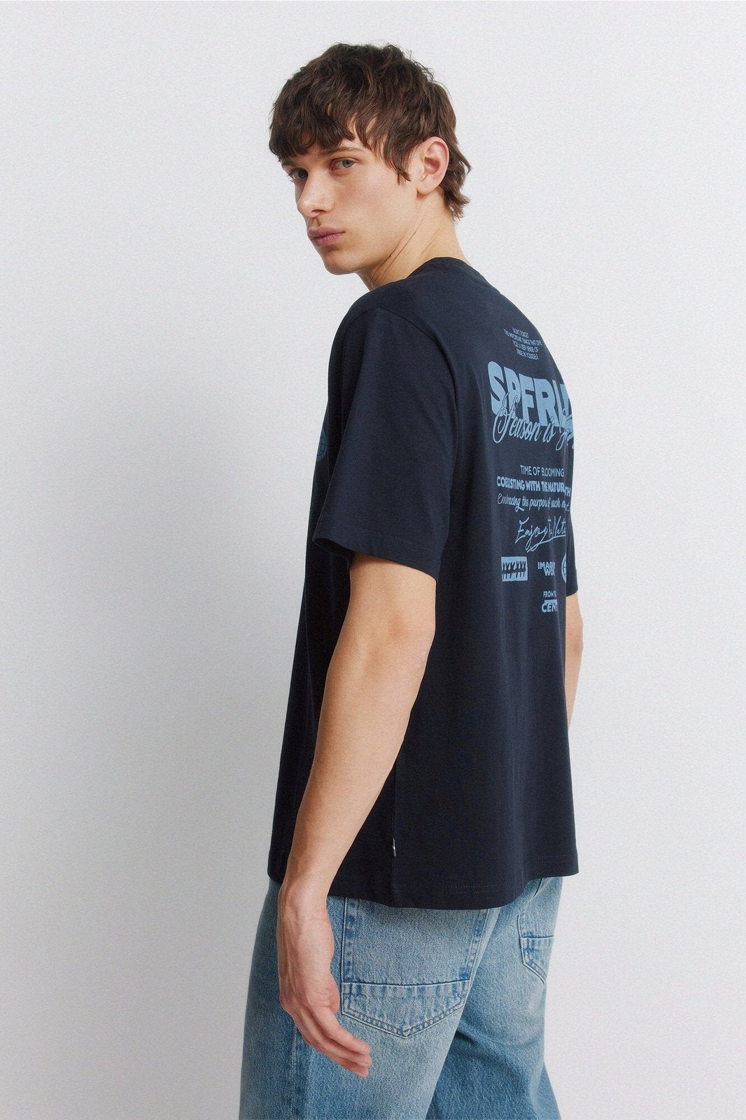 Branded T-Shirt - Blue