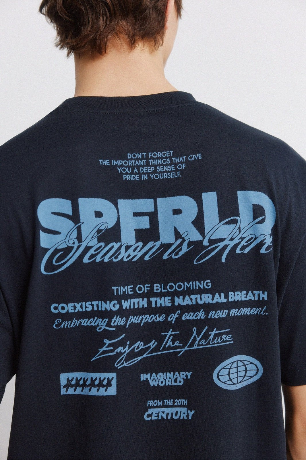 Branded T-Shirt - Blue