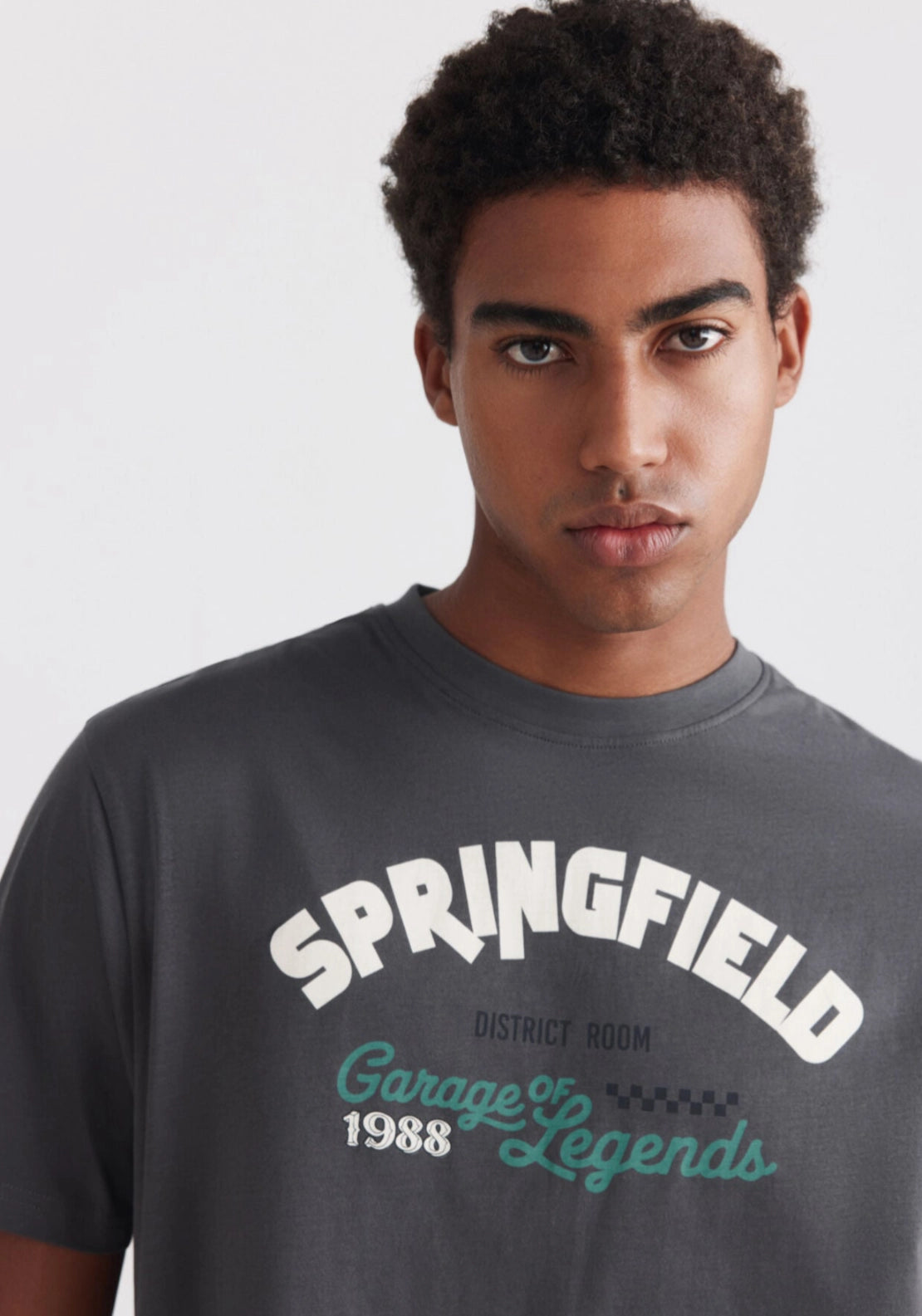 Garage Logo Graphic Tee - Grey