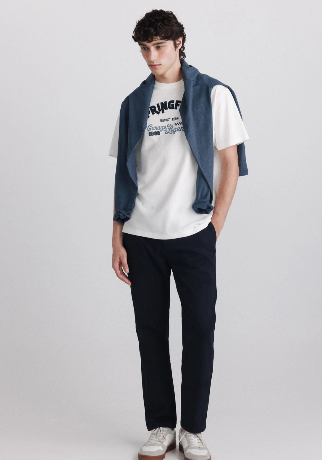 Garage Logo Graphic Tee - White