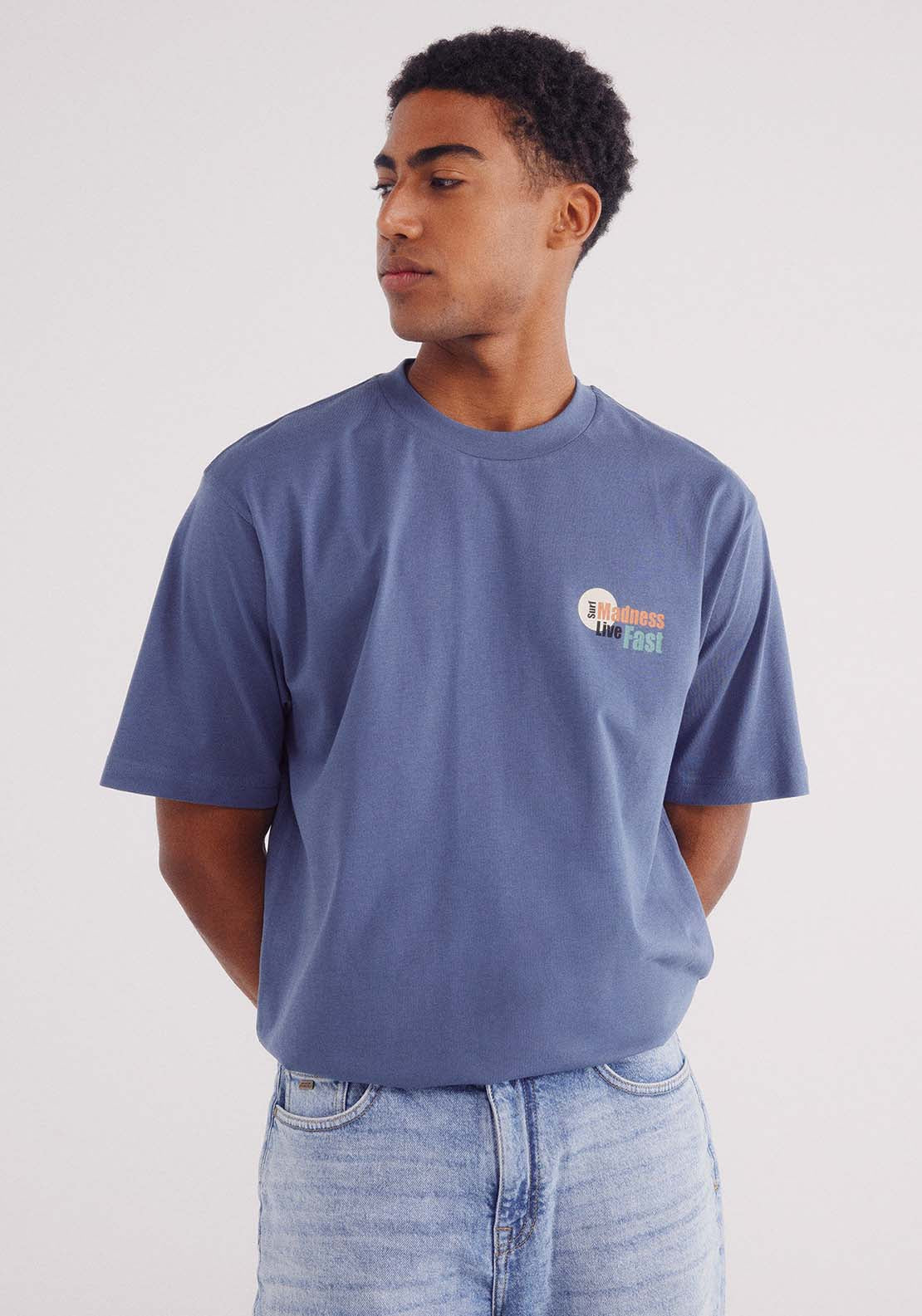 Short Sleeve T-Shirt - Blue