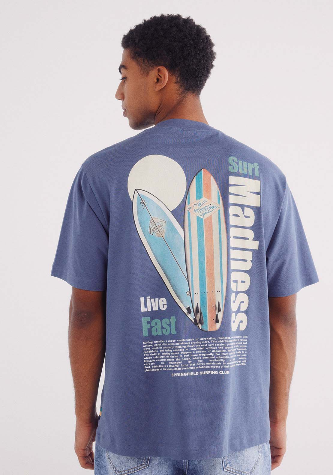 Short Sleeve T-Shirt - Blue