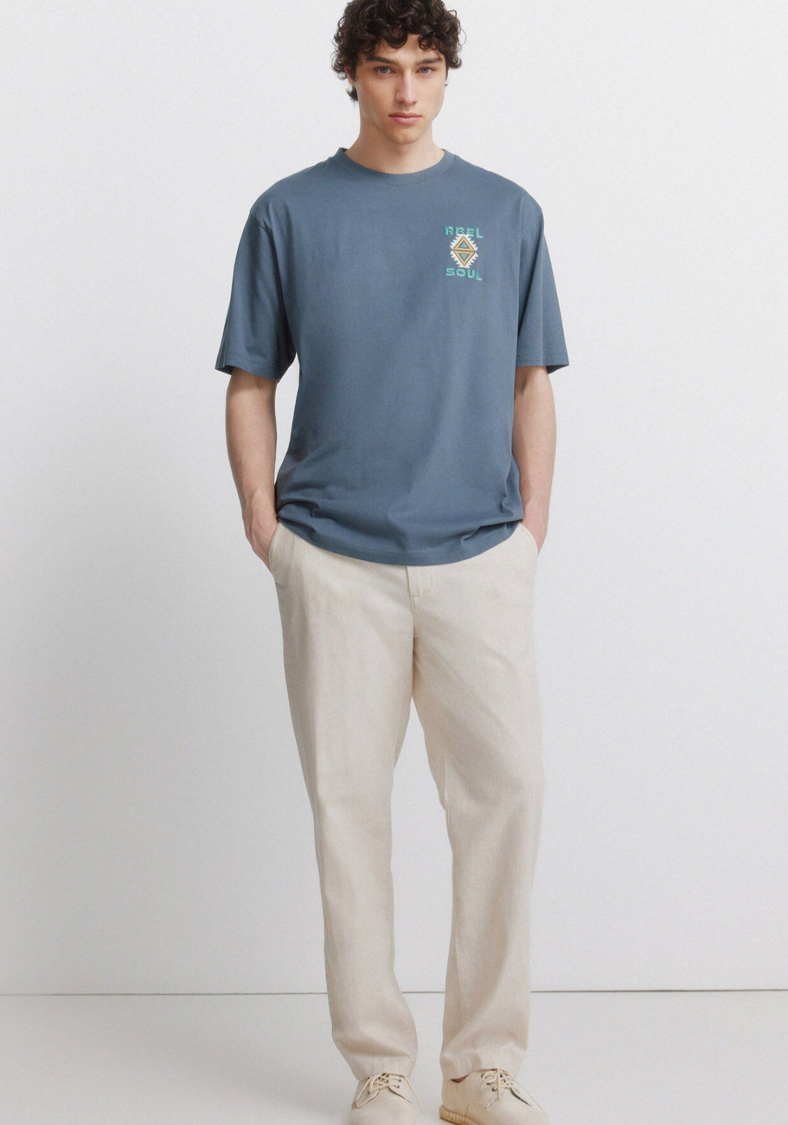 Native Rbel T-Shirt - Blue