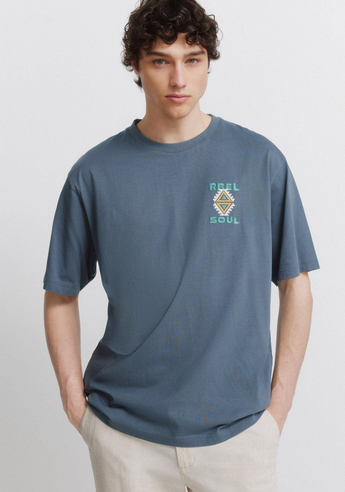 Native Rbel T-Shirt - Blue