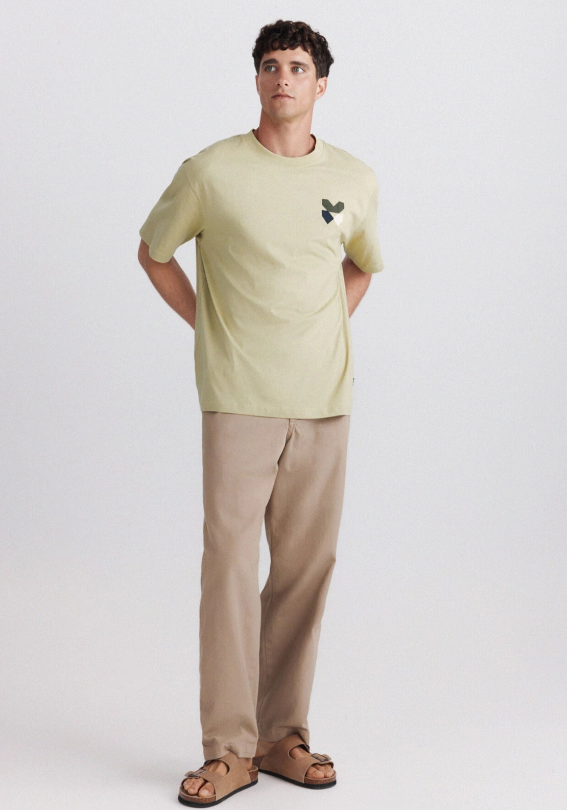 Graphic T-Shirt - Medium Khaki