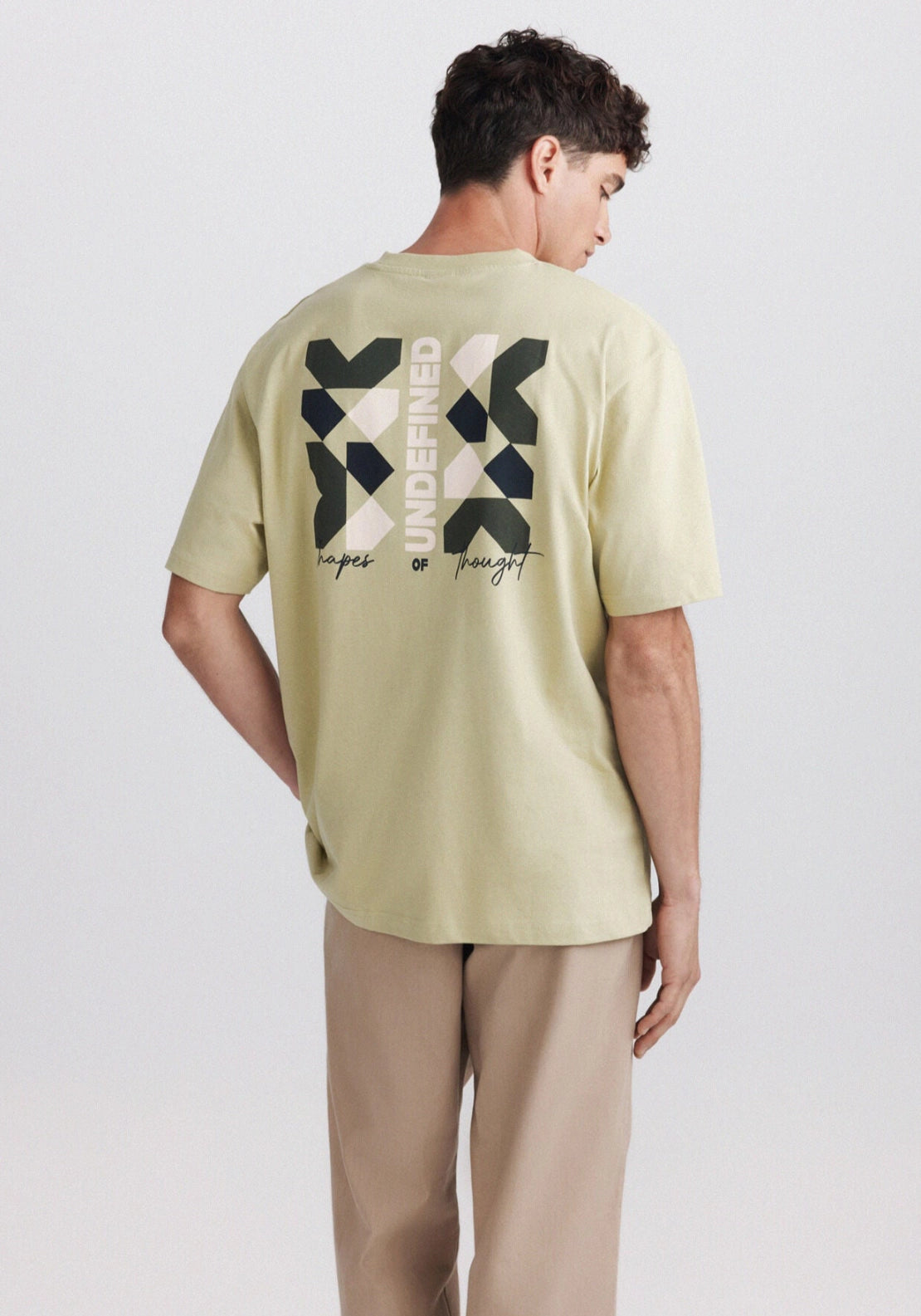 Graphic T-Shirt - Medium Khaki