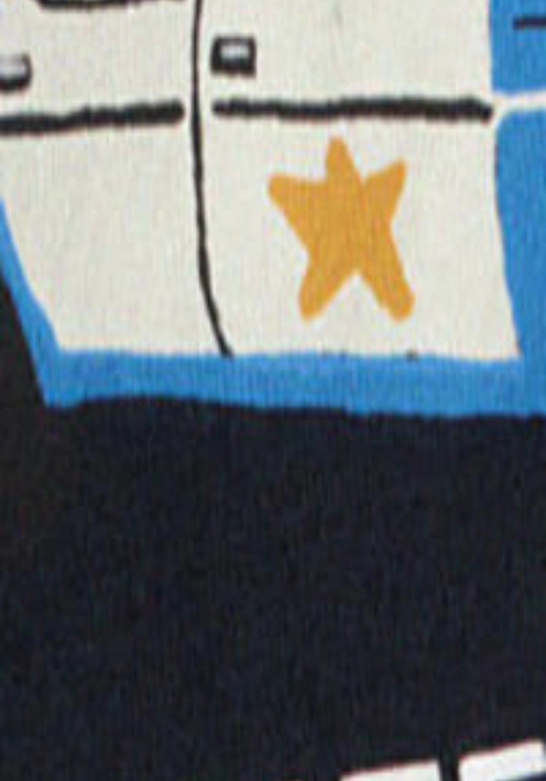 Police Graphic T-Shirt - Blue