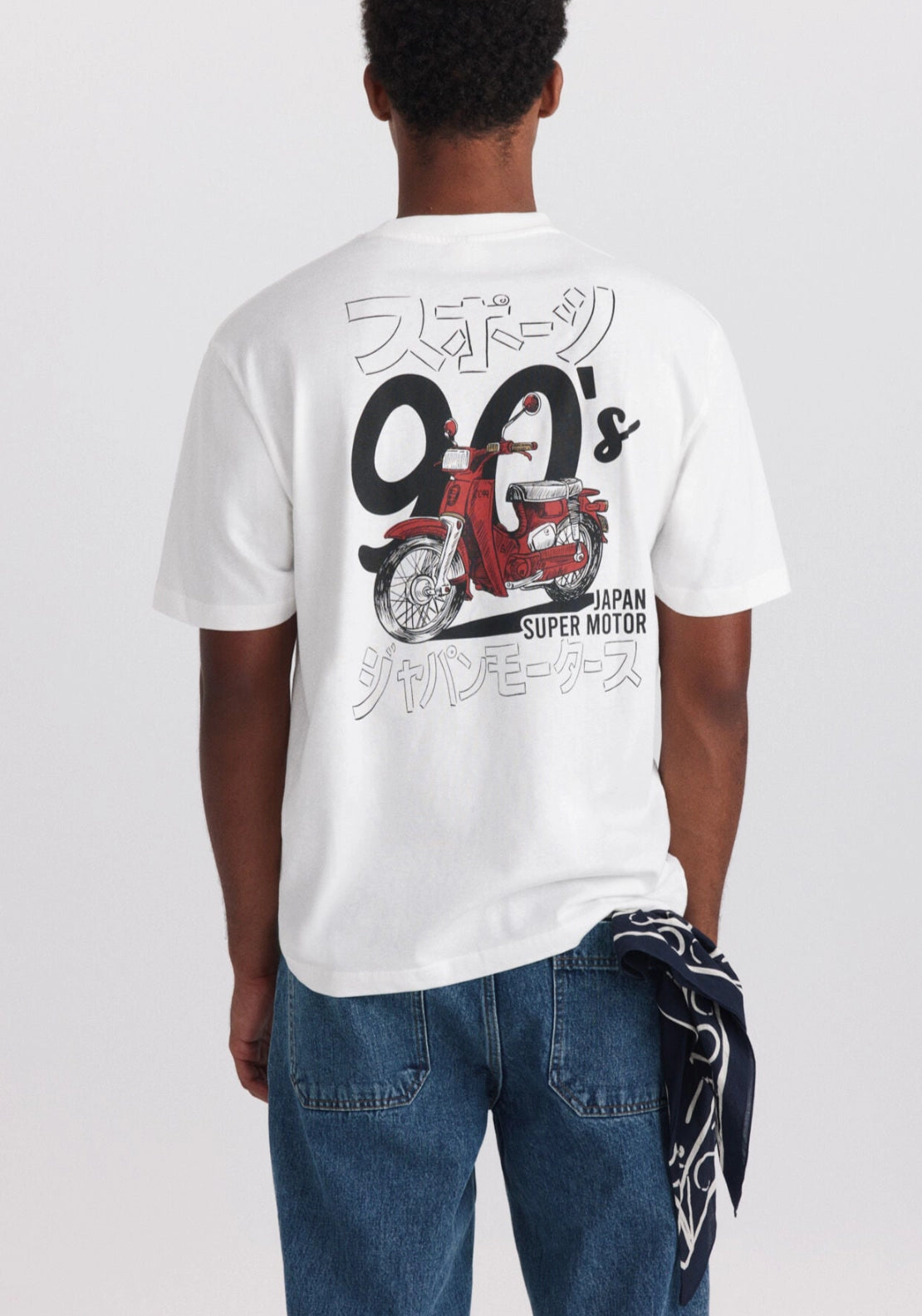 Japan Motorbike T-Shirt - White